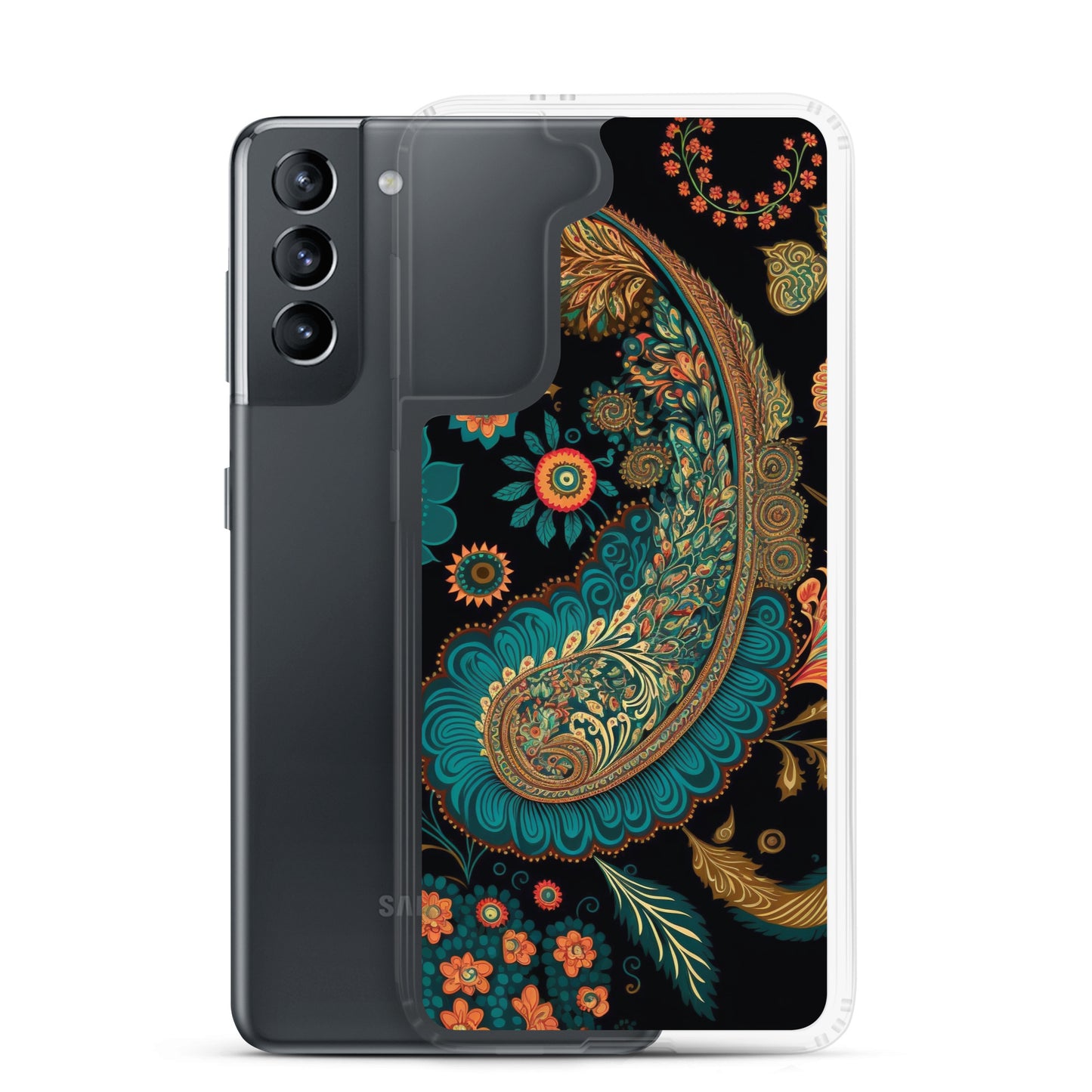 Samsung Case - Paisley Feather