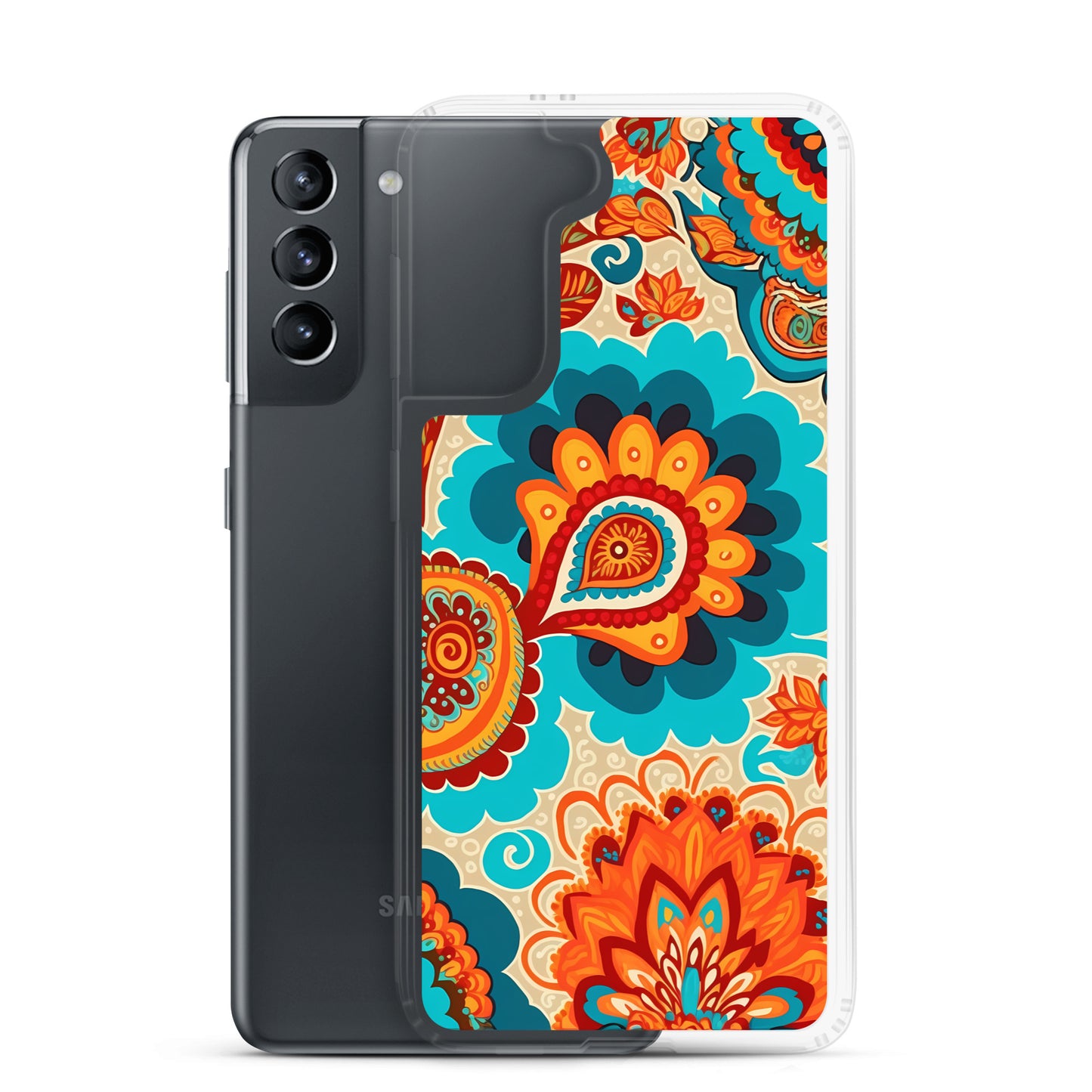 Samsung Case - Burst of Paisley