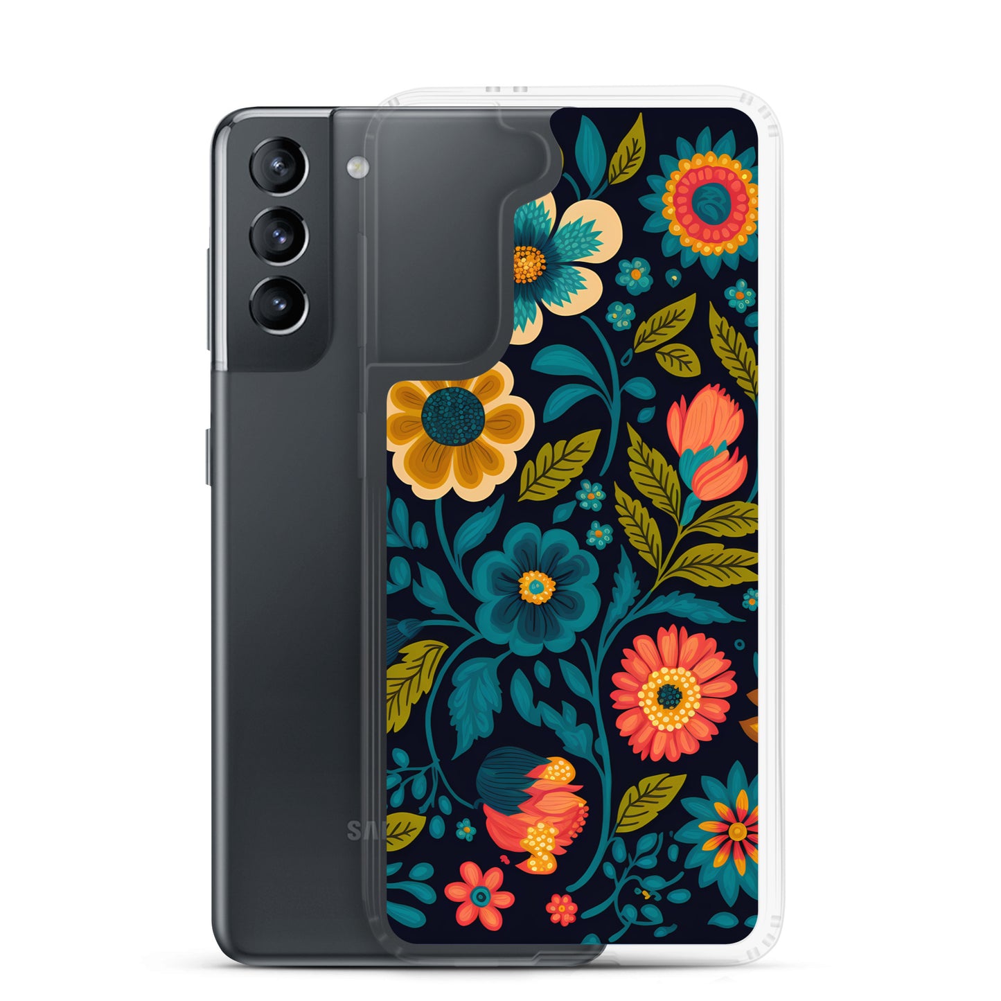 Samsung Case - Bright Mixed Blossoms