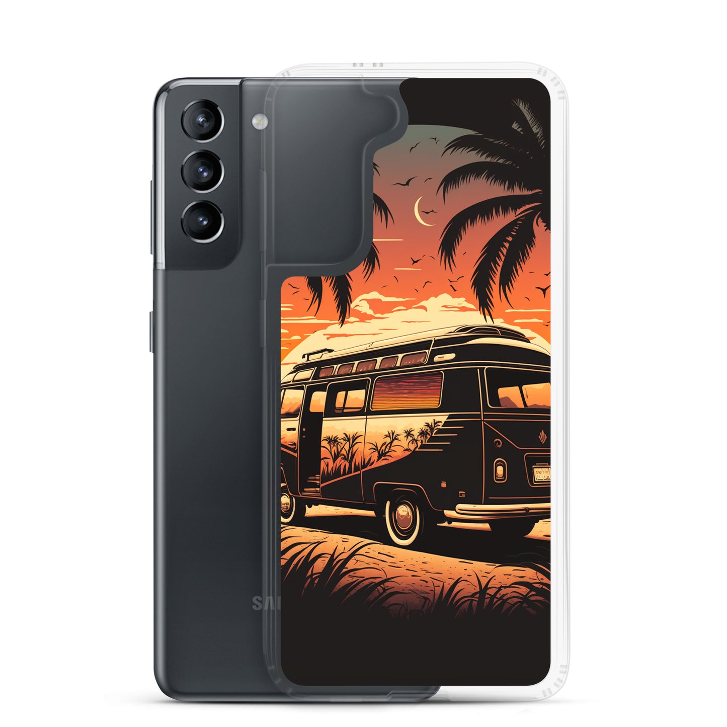 Samsung Case - Sunset Beach Camper