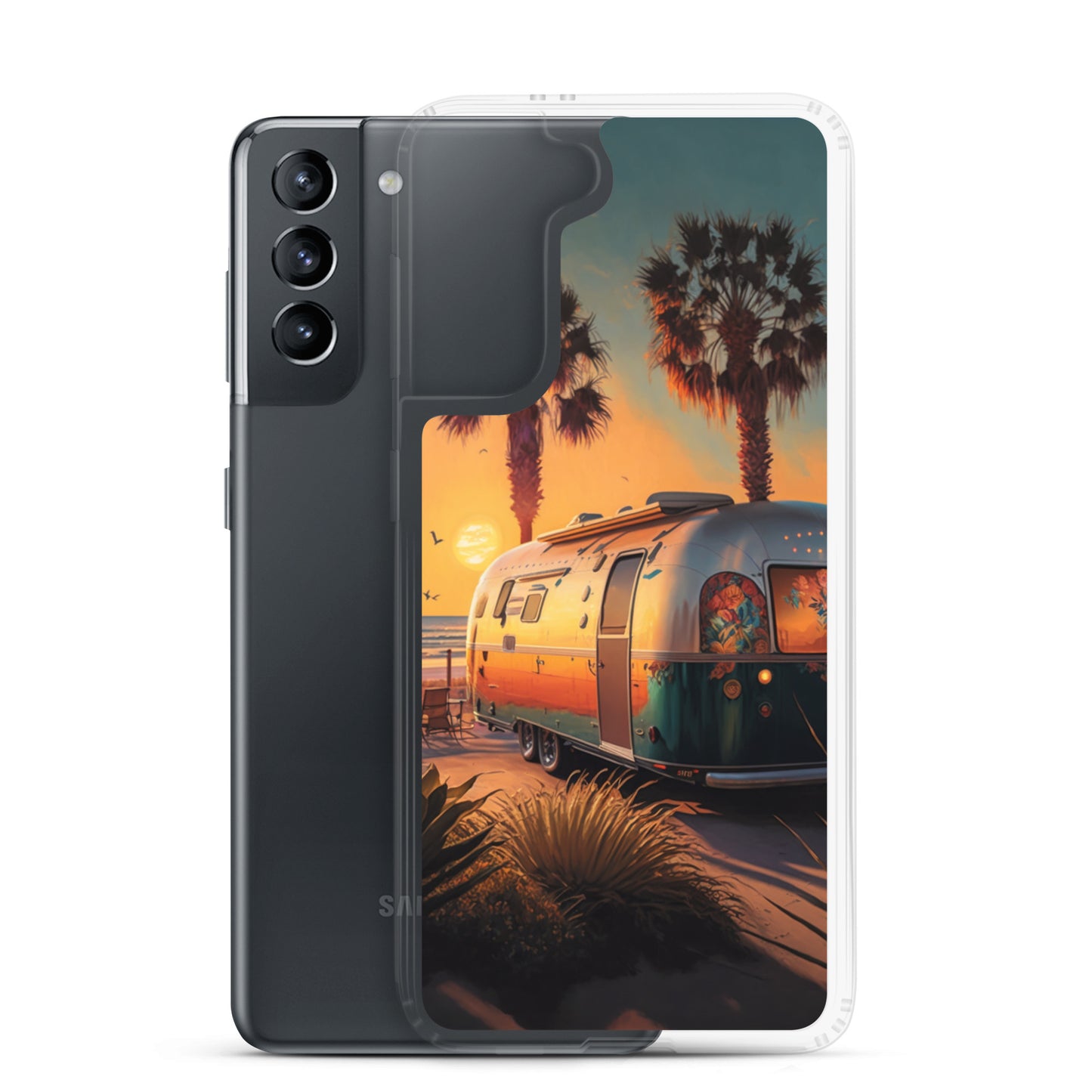 Samsung Case - Sunset Beach Camper