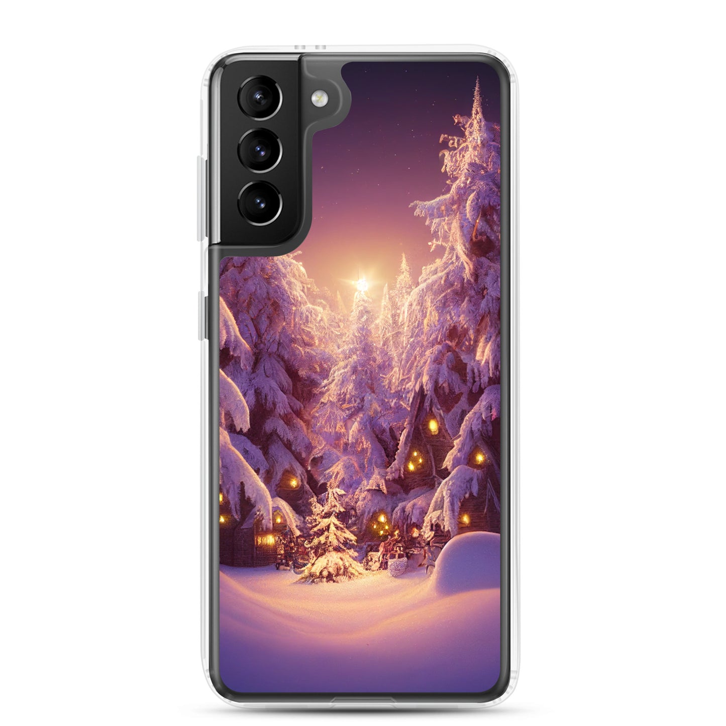 Samsung Case - Christmas Cottages