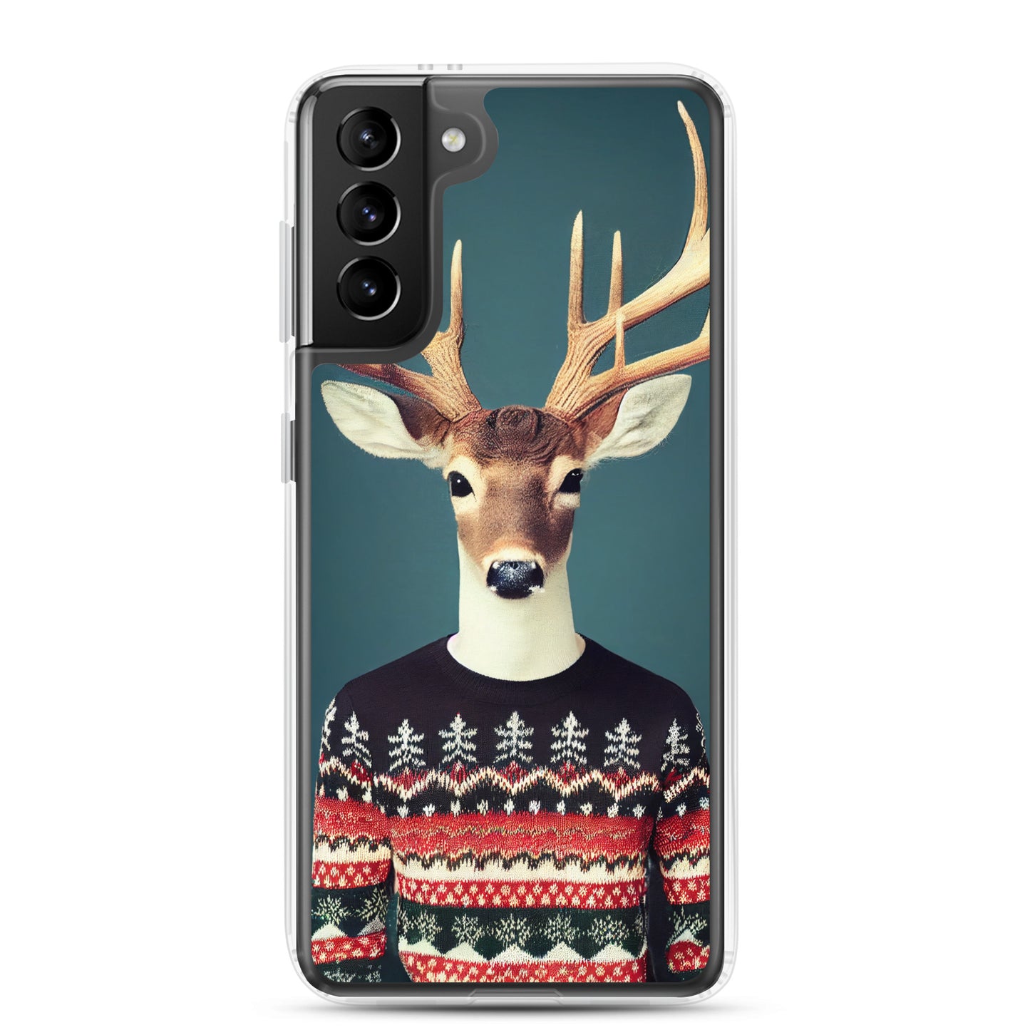 Samsung Case - Christmas Sweater Deer