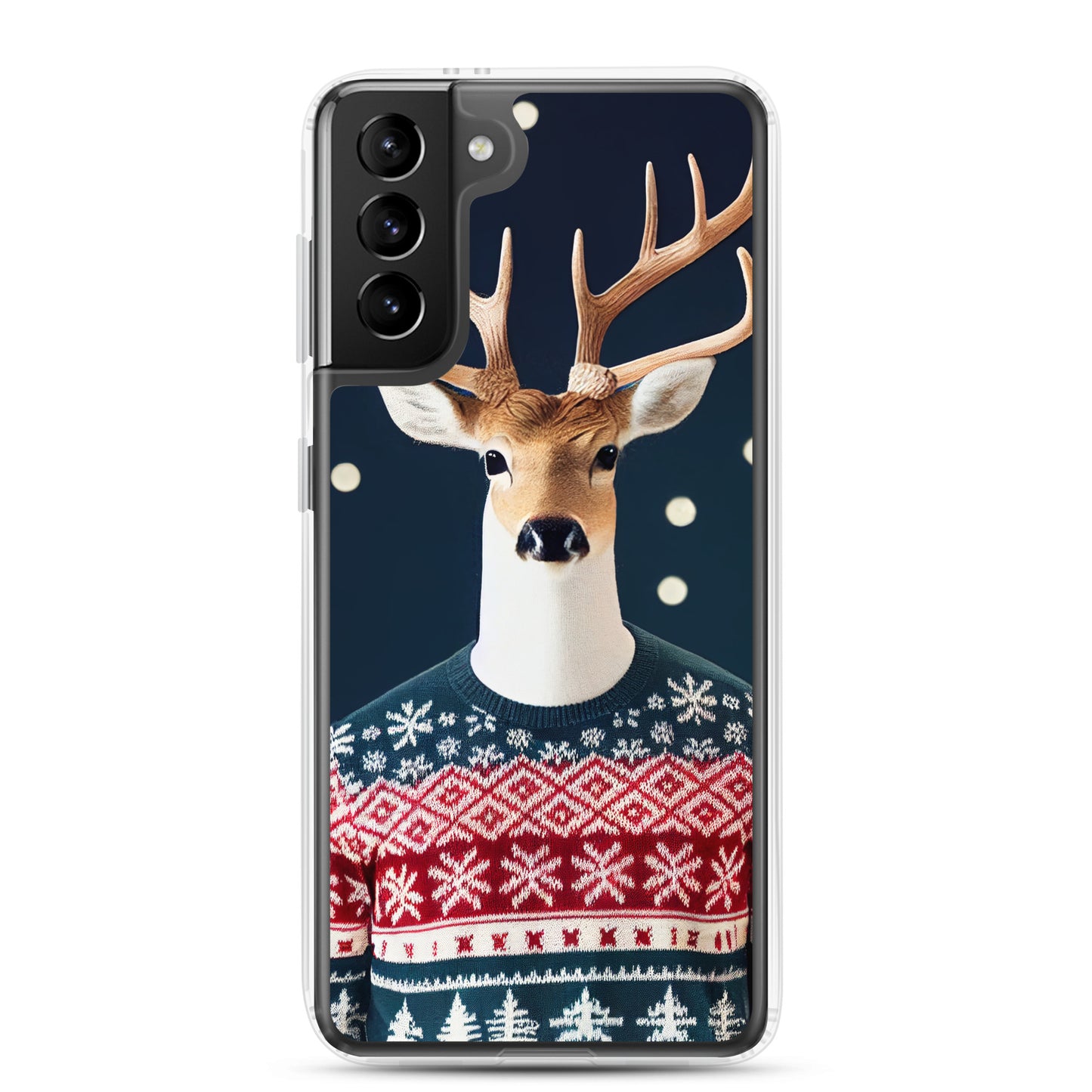 Samsung Case - Deer Christmas Sweater