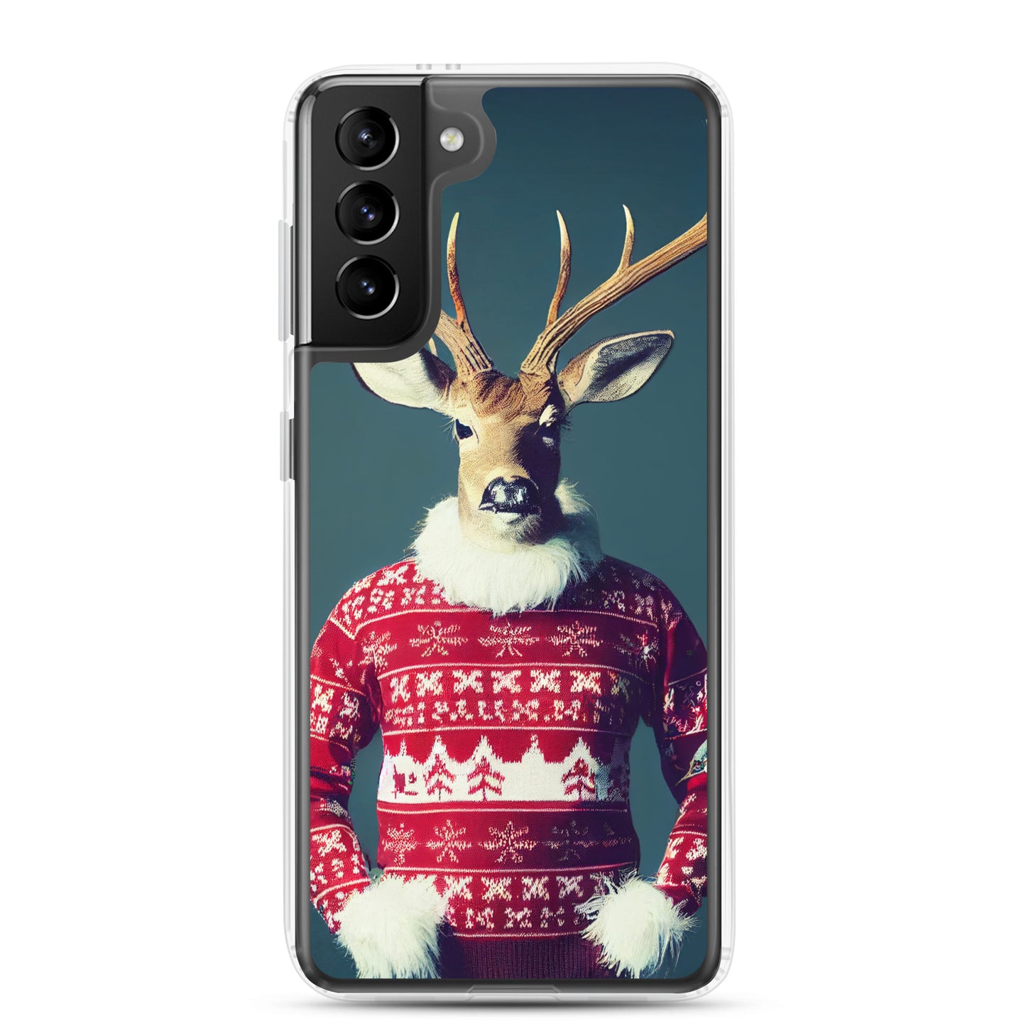 Samsung Case - Deer Christmas Sweater