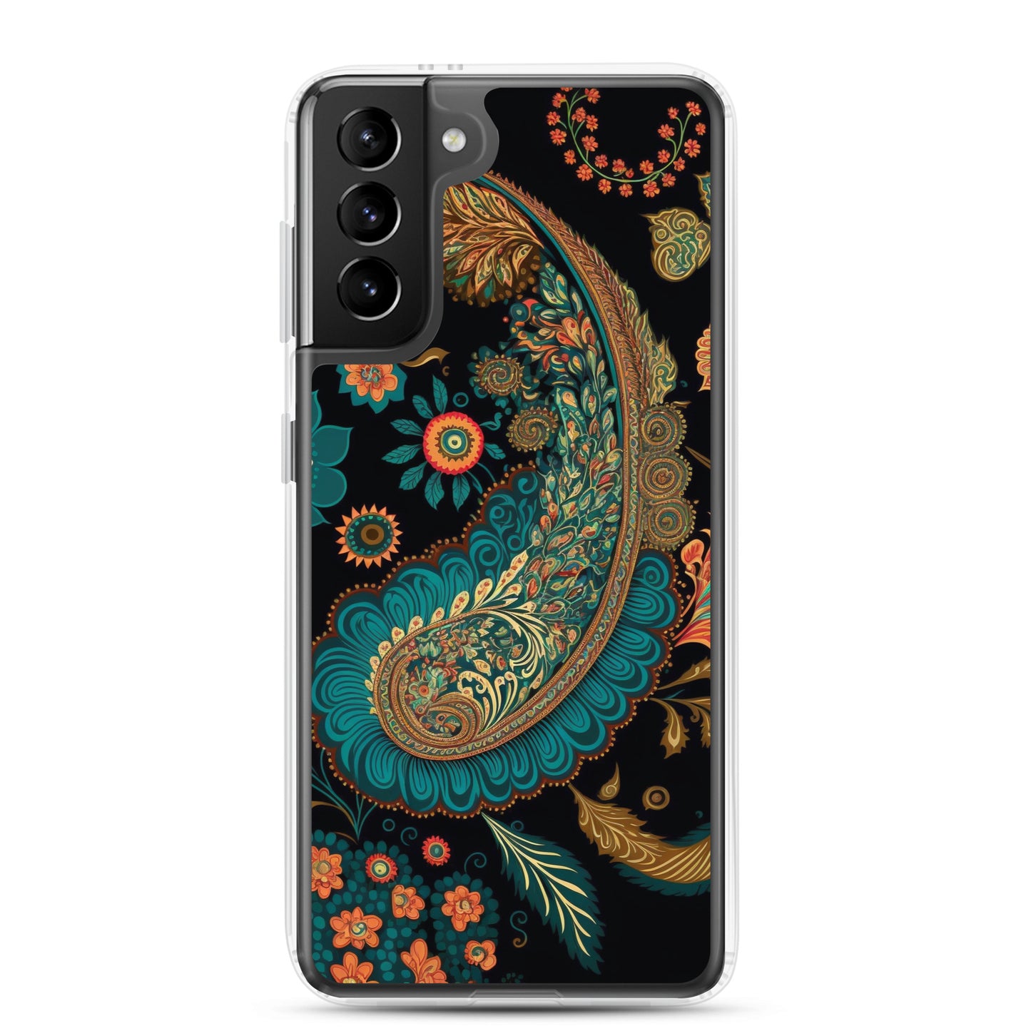 Samsung Case - Paisley Feather