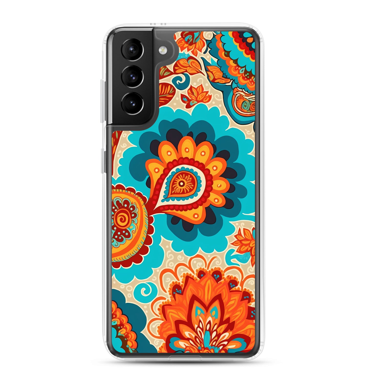 Samsung Case - Burst of Paisley