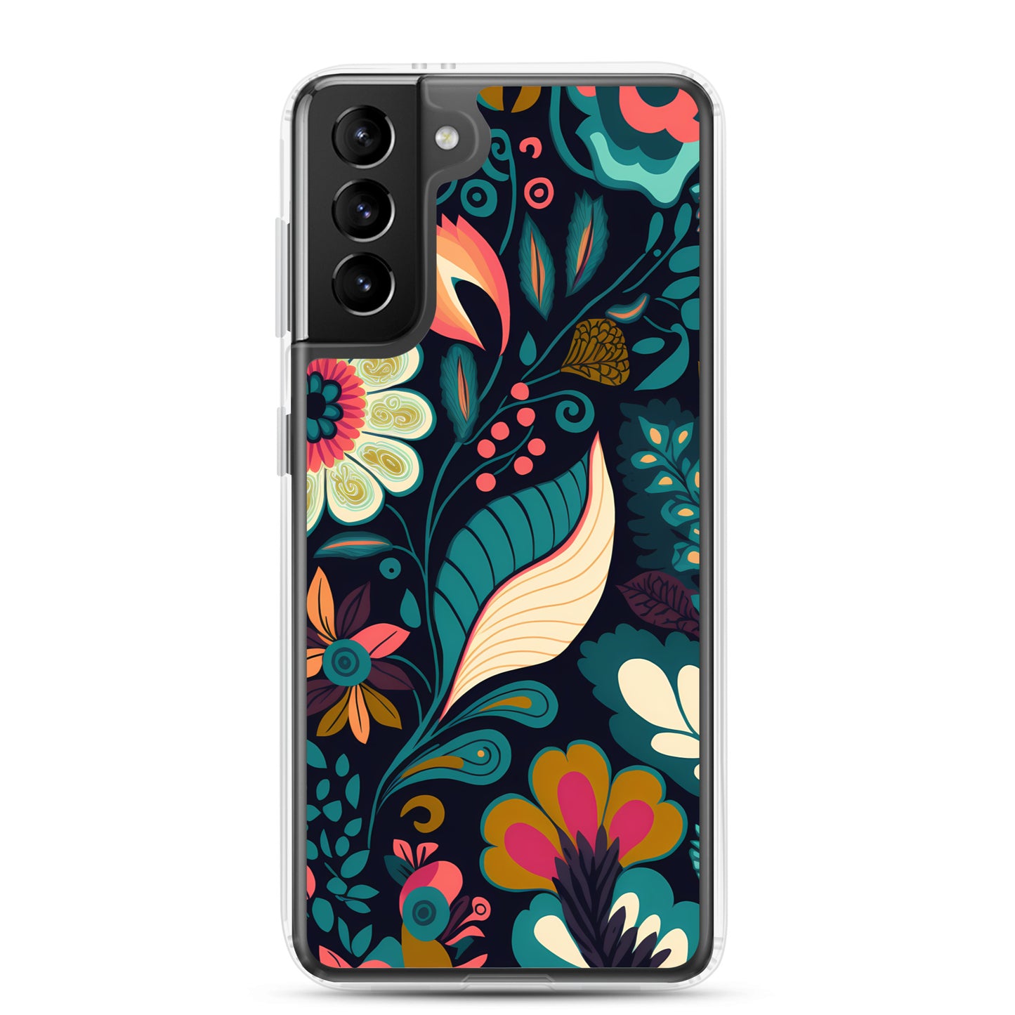 Samsung Case - Neon Floral