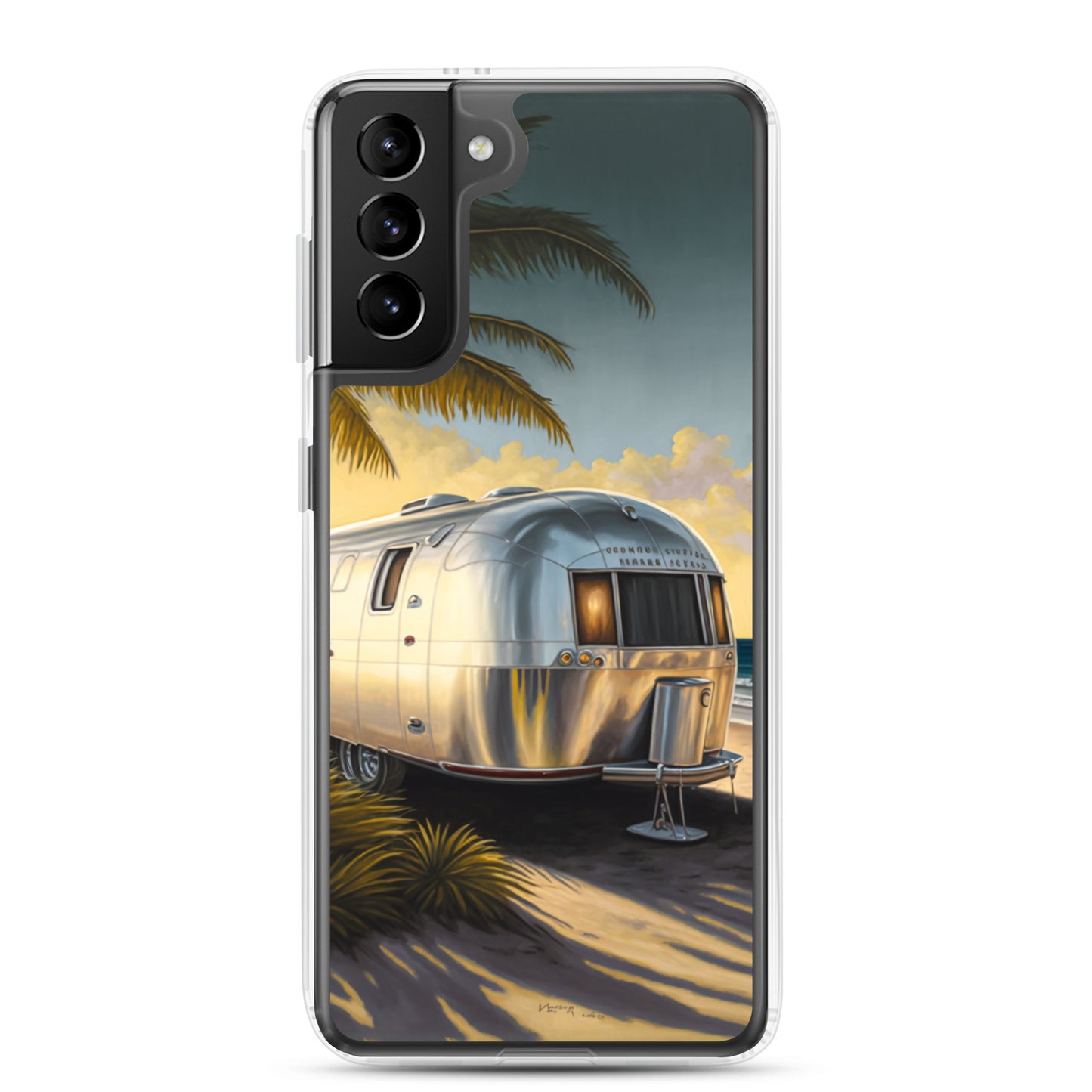 Samsung Case - Chrome Beach Camper