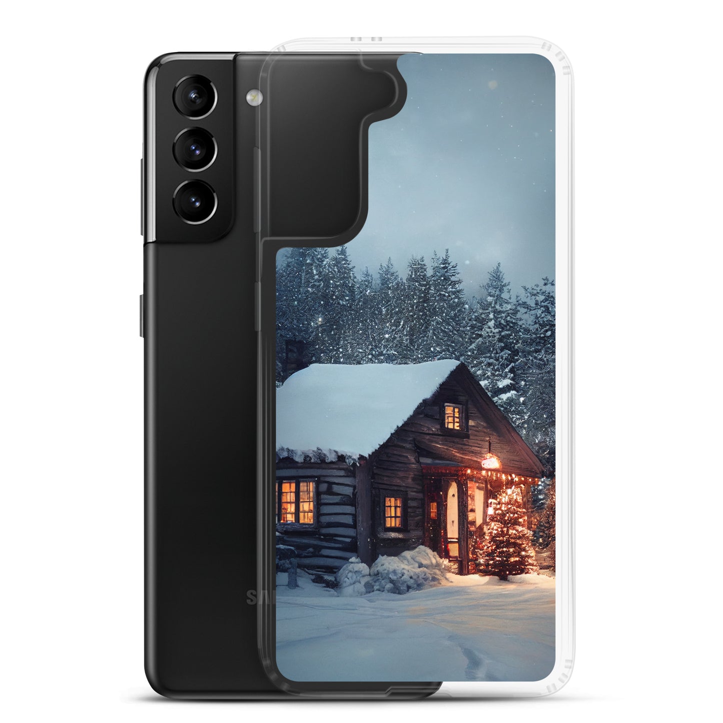 Samsung Case - Christmas Cabin