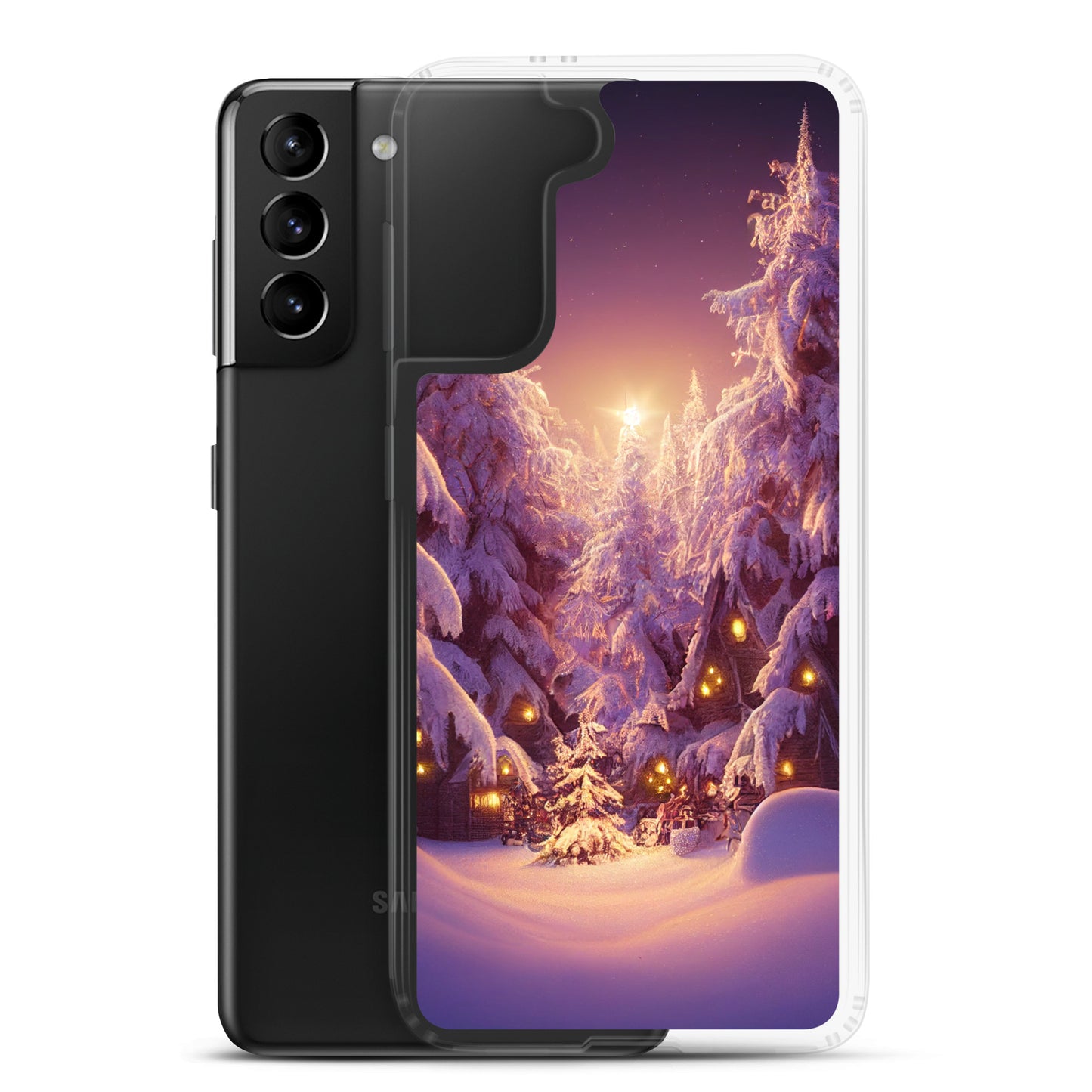 Samsung Case - Christmas Cottages