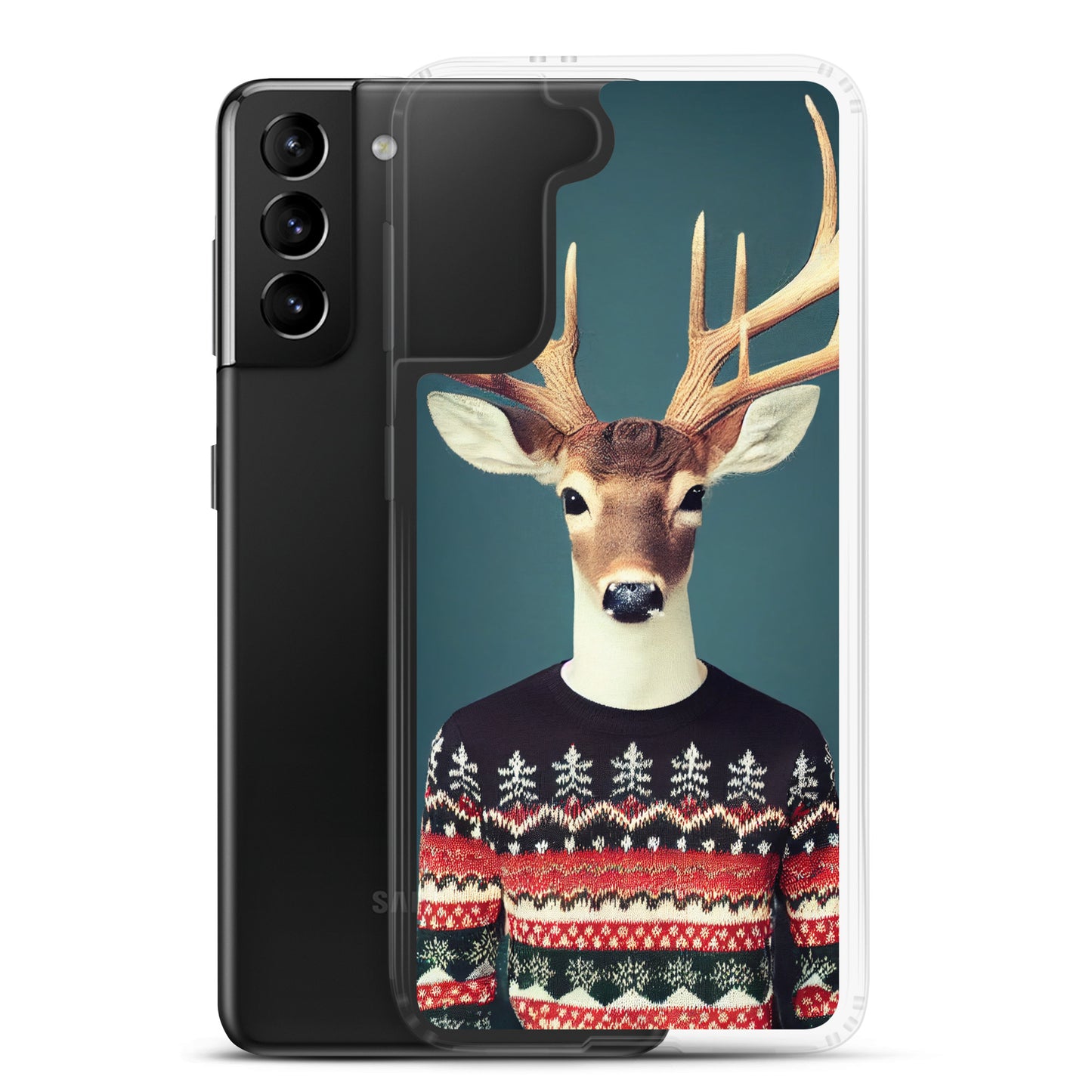 Samsung Case - Christmas Sweater Deer
