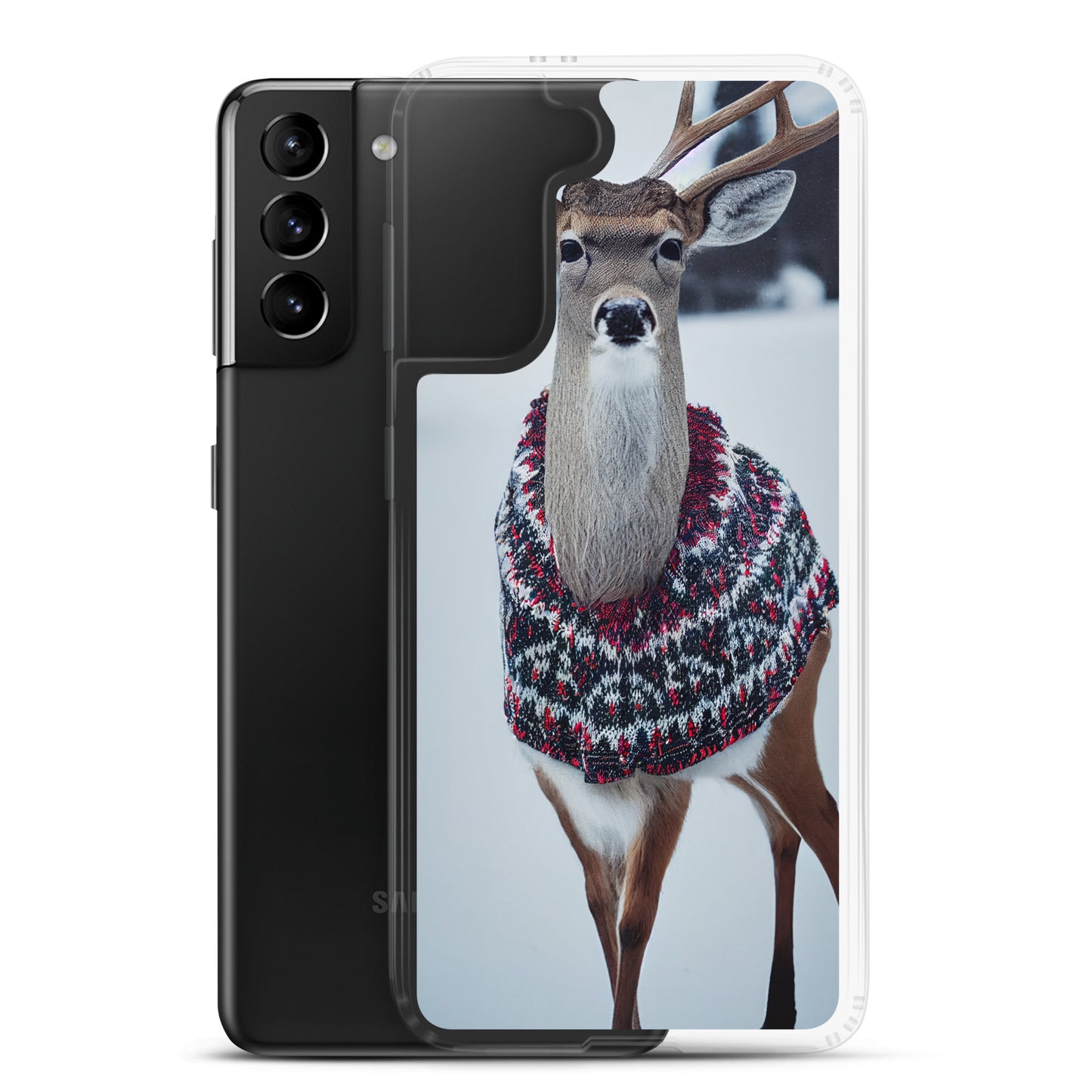 Samsung Case - Christmas Deer Sweater
