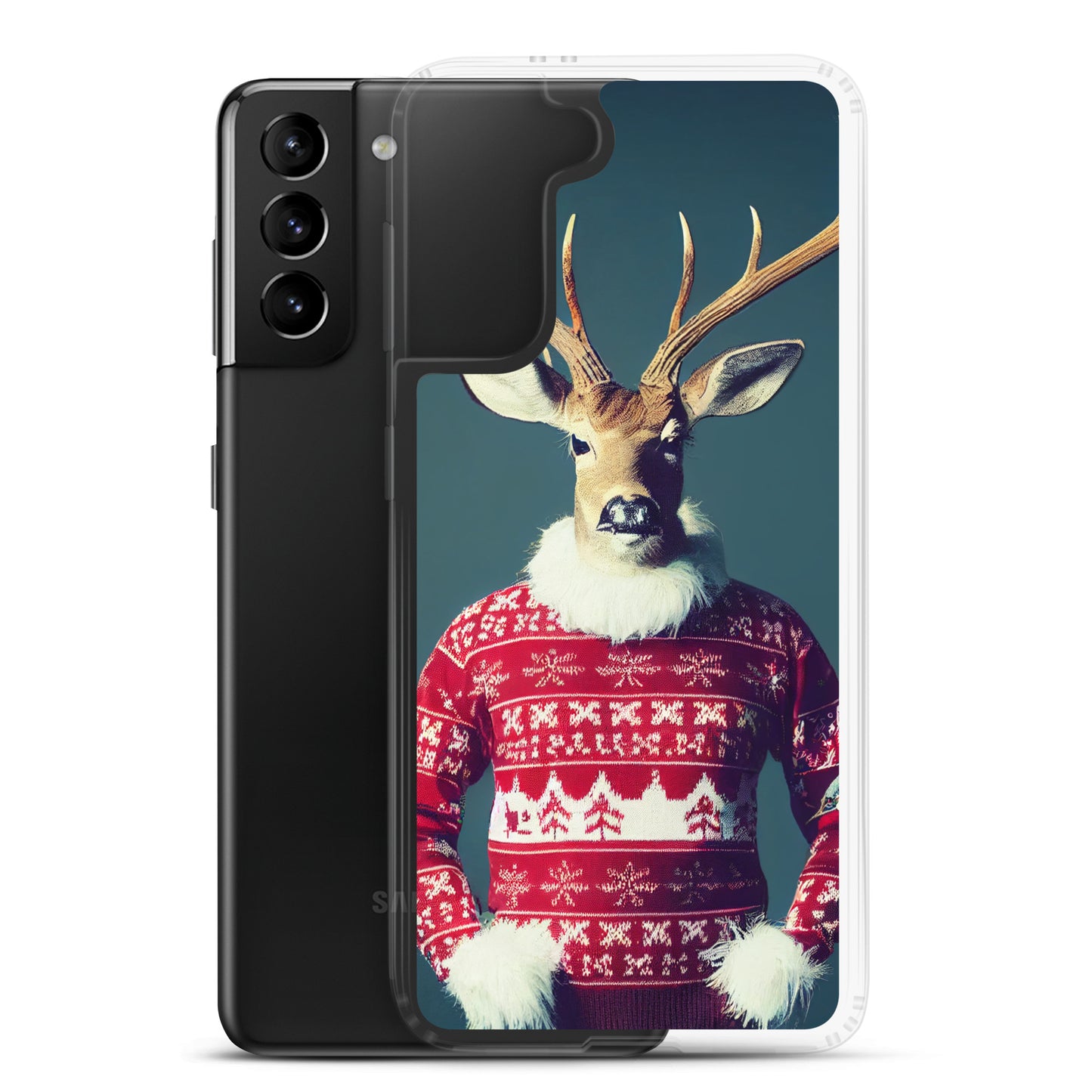 Samsung Case - Deer Christmas Sweater
