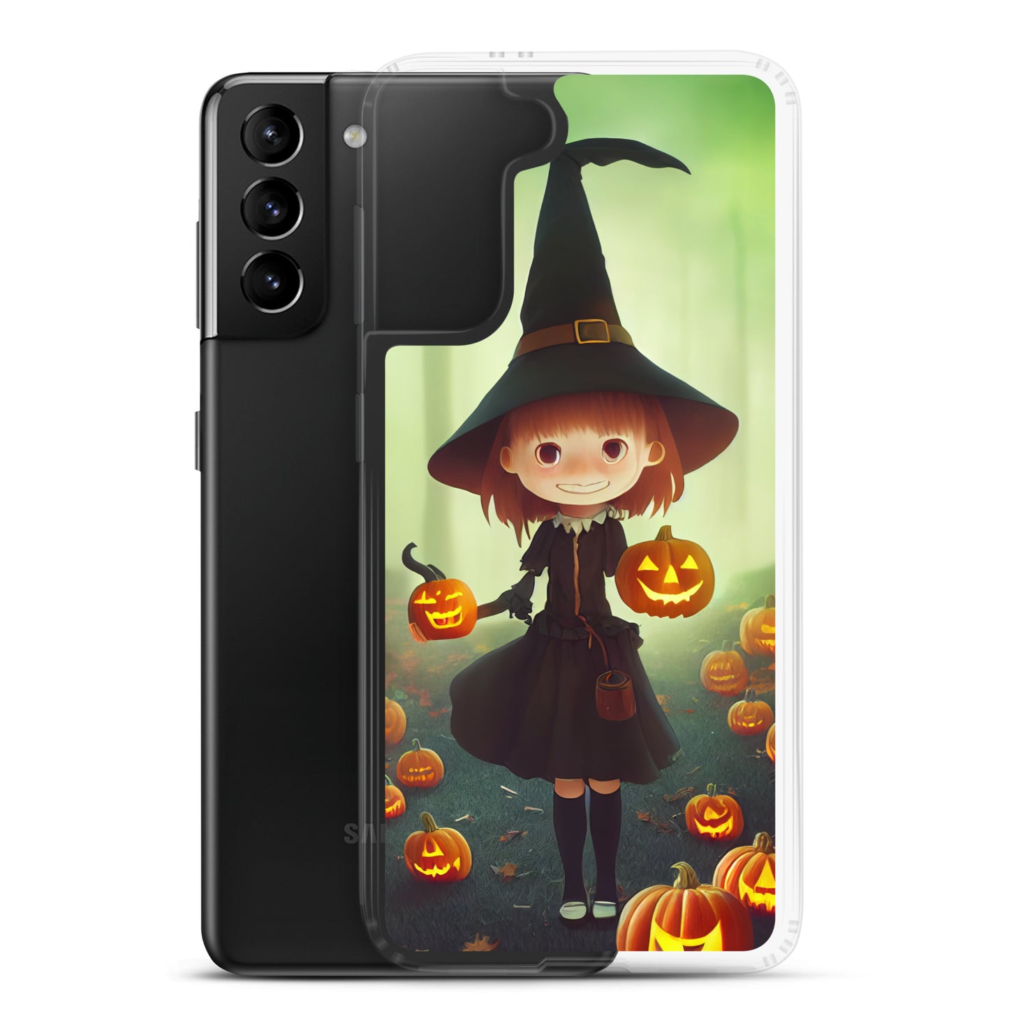 Samsung Case - Cute Anime Halloween Witch