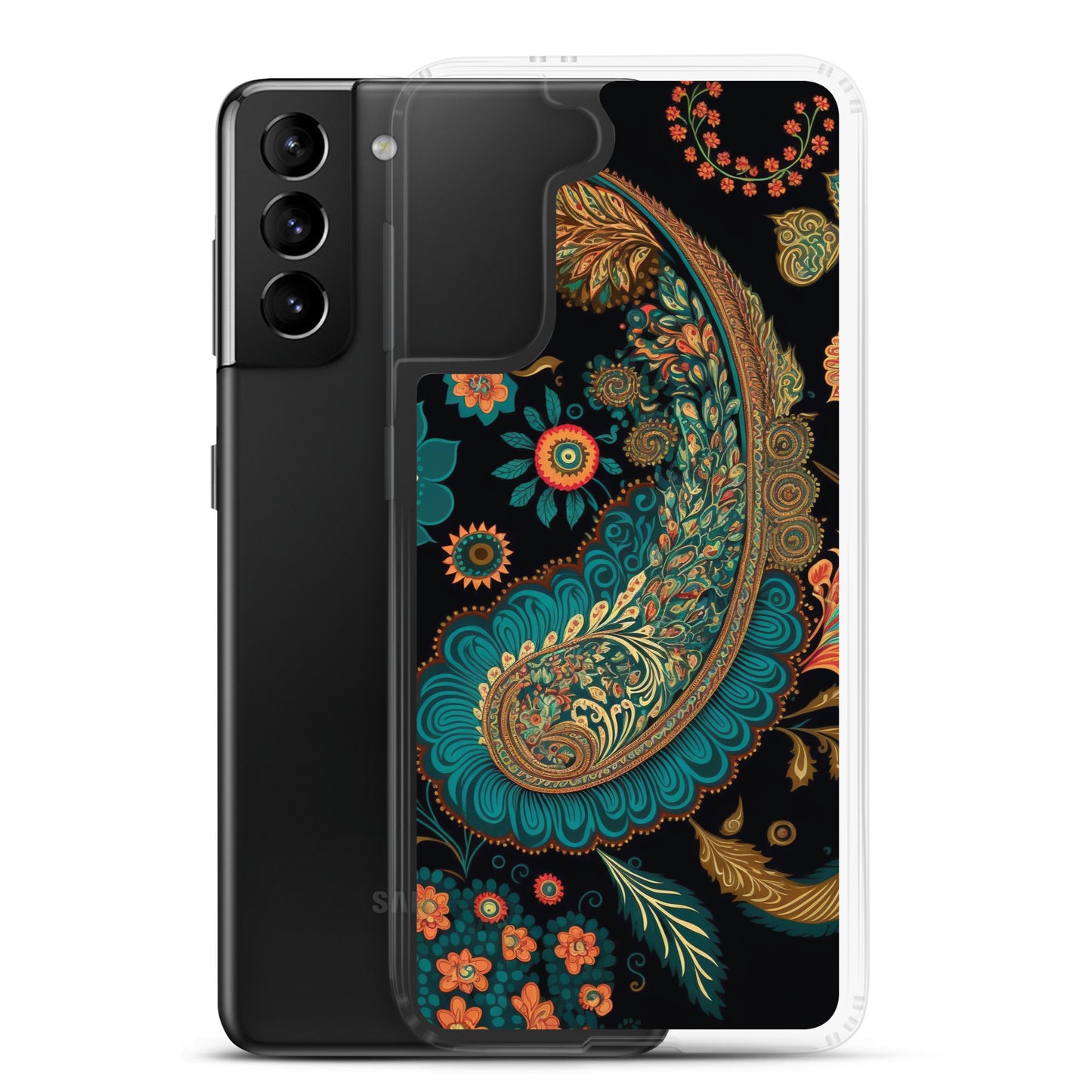 Samsung Case - Paisley Feather