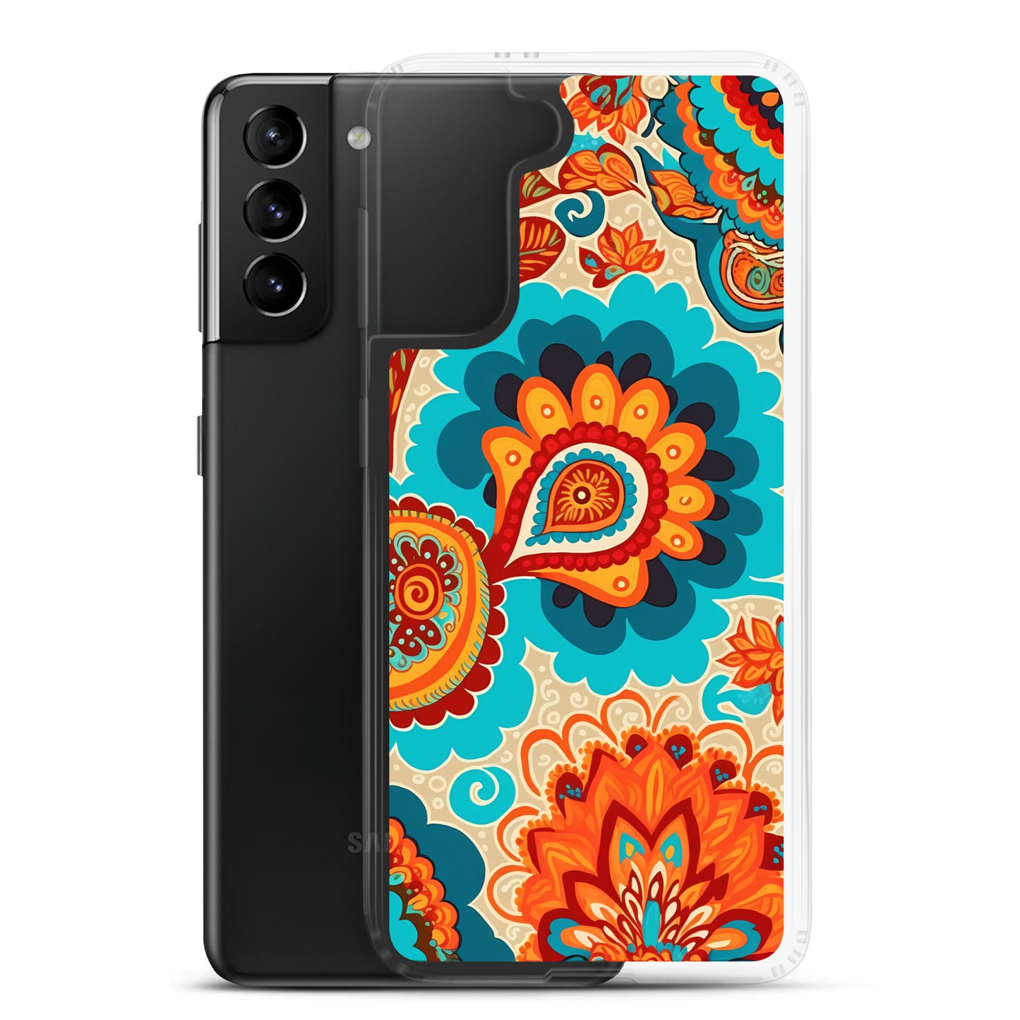 Samsung Case - Burst of Paisley