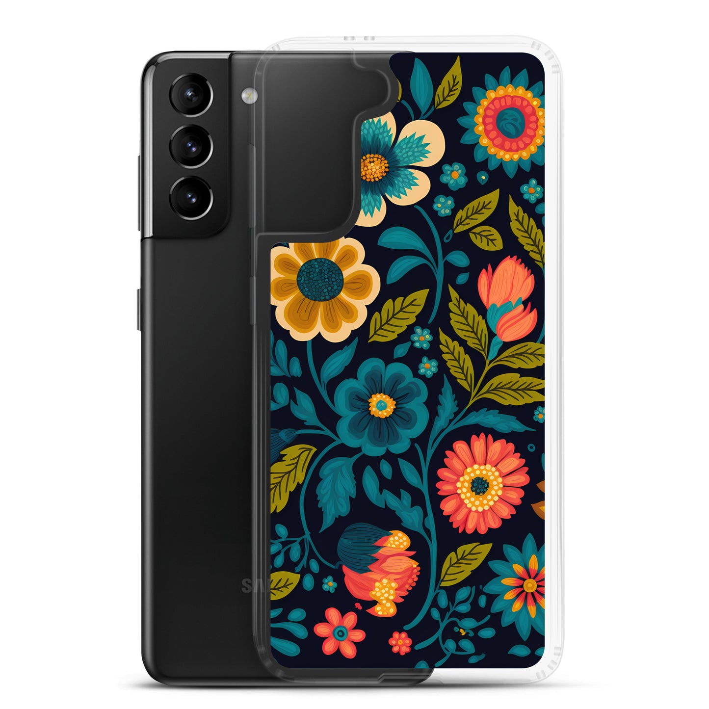 Samsung Case - Bright Mixed Blossoms