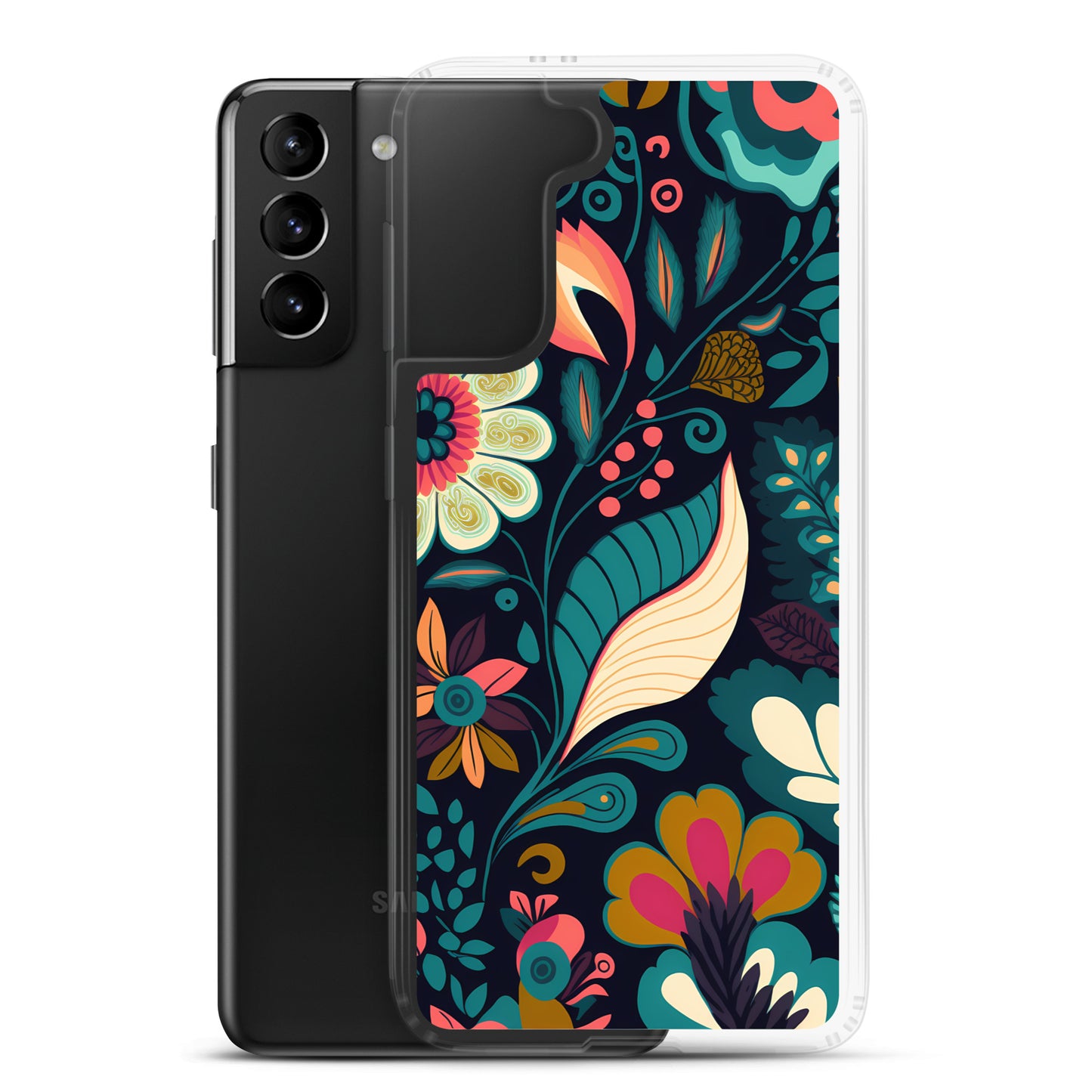 Samsung Case - Neon Floral