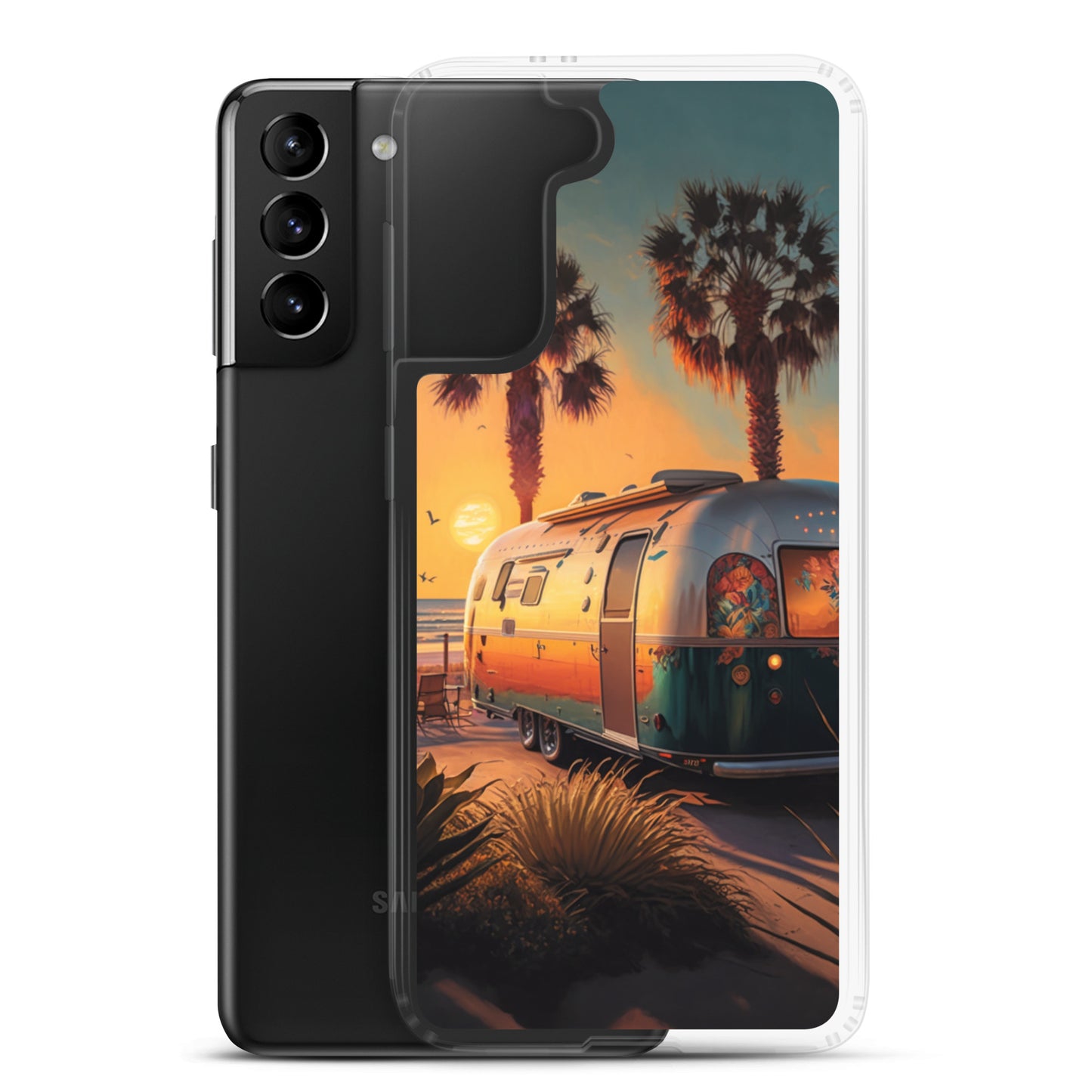 Samsung Case - Sunset Beach Camper