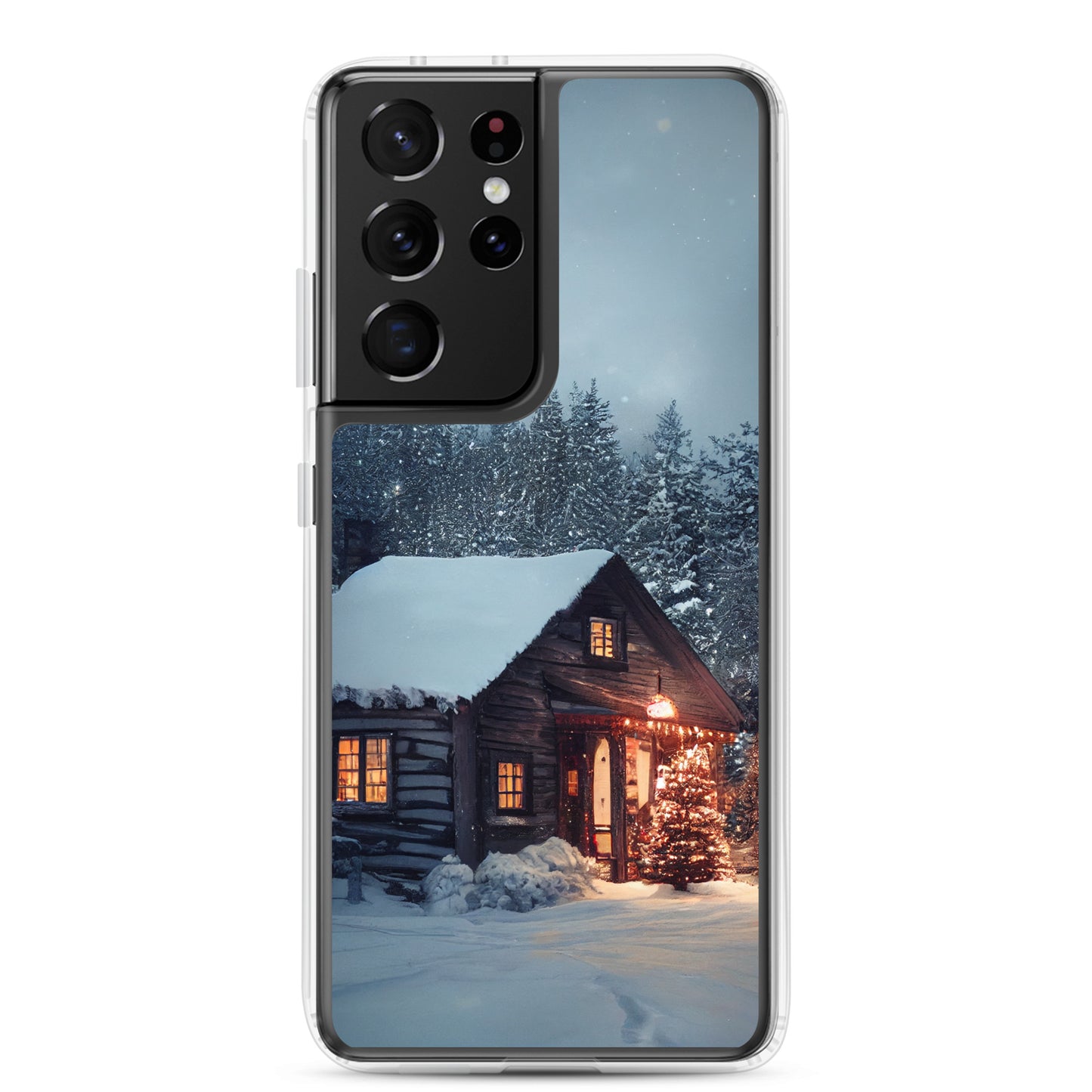 Samsung Case - Christmas Cabin