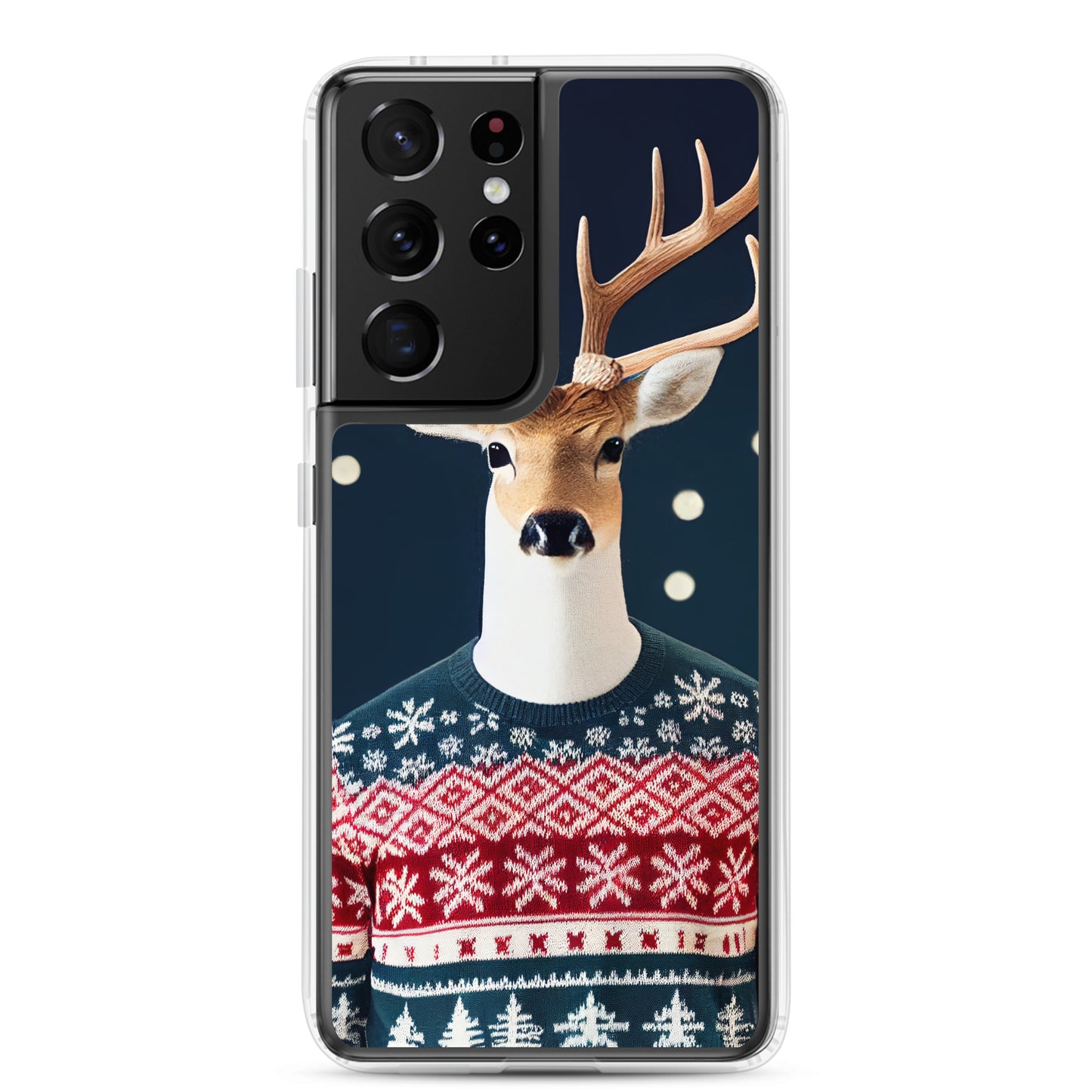 Samsung Case - Deer Christmas Sweater