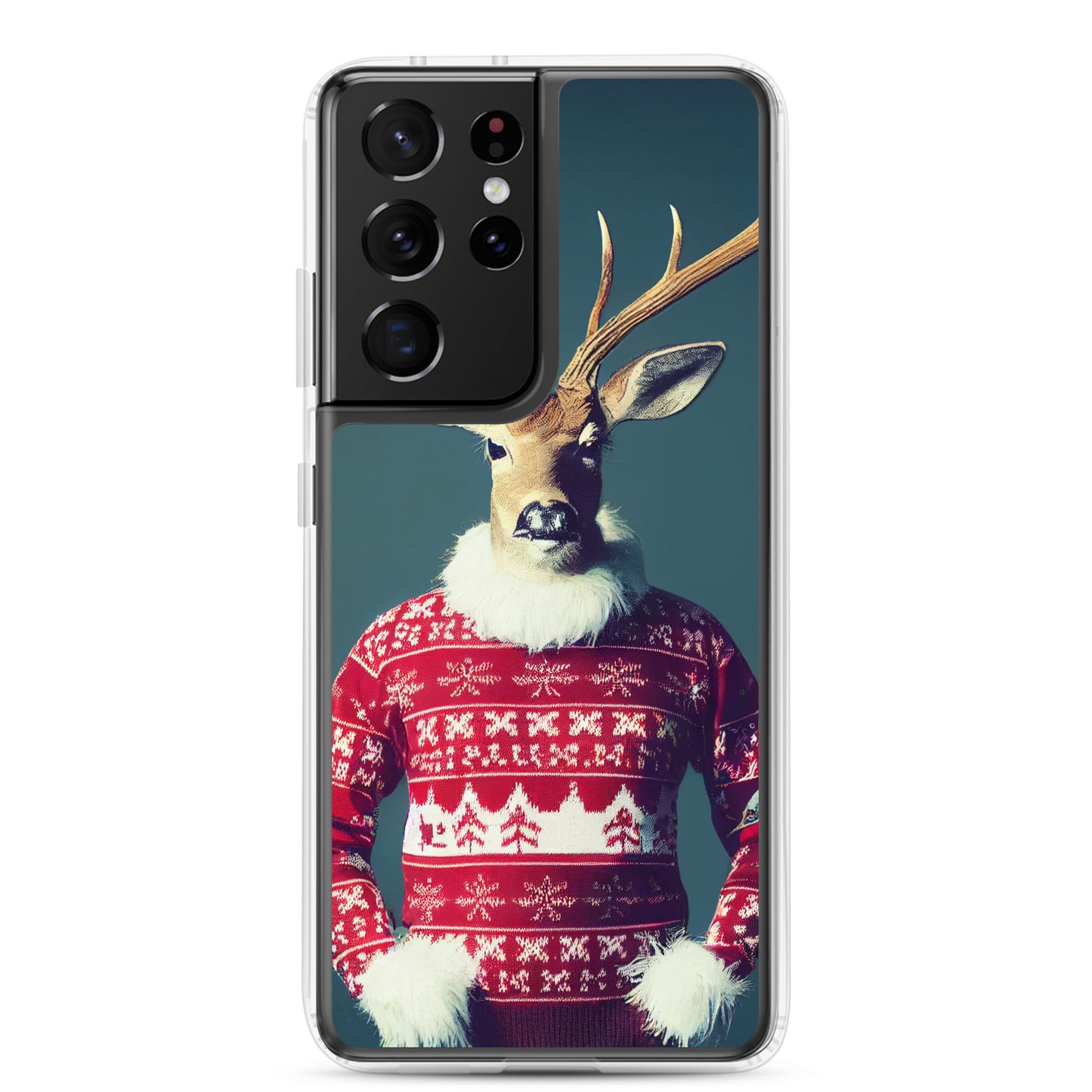 Samsung Case - Deer Christmas Sweater