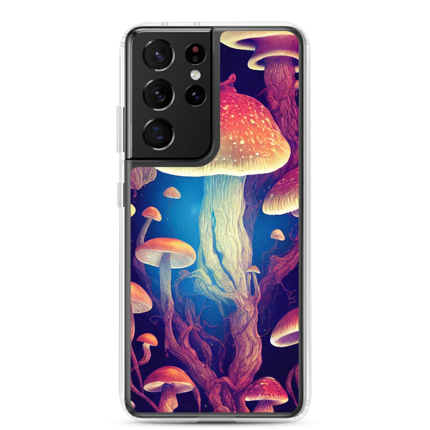 Samsung Phone Case - Mushrooms in Space