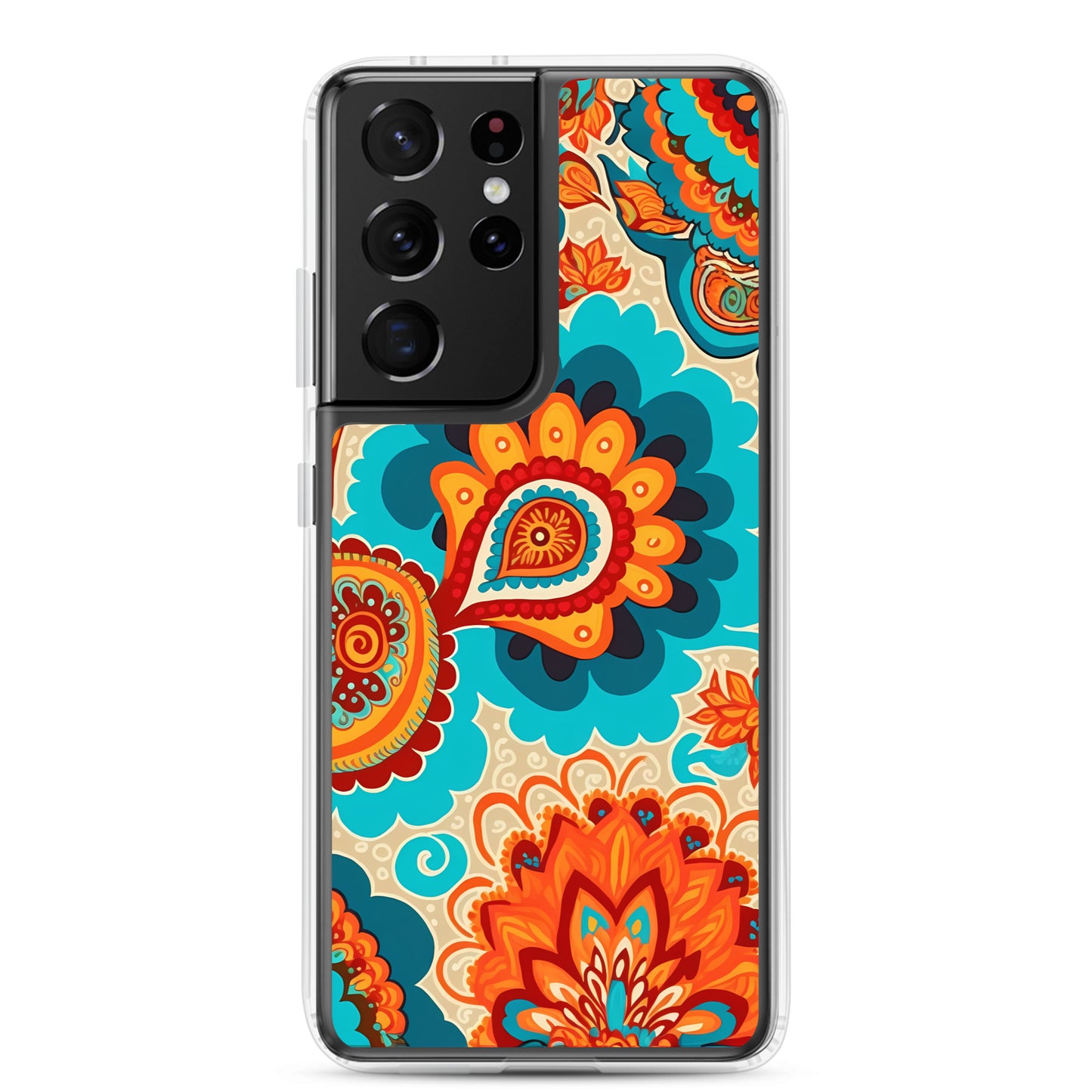 Samsung Case - Burst of Paisley
