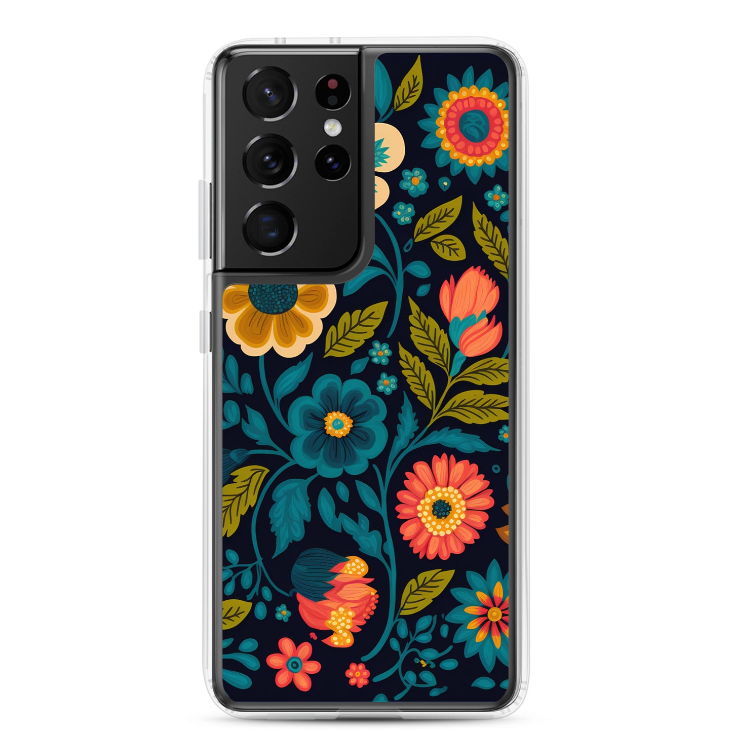 Samsung Case - Bright Mixed Blossoms