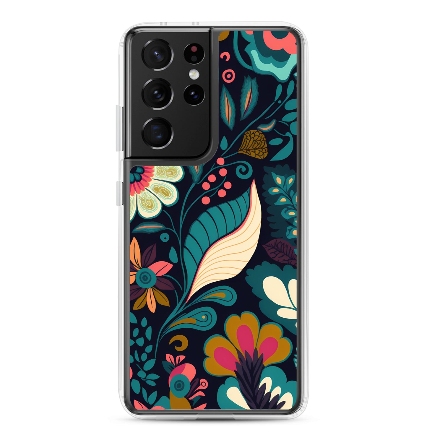 Samsung Case - Neon Floral