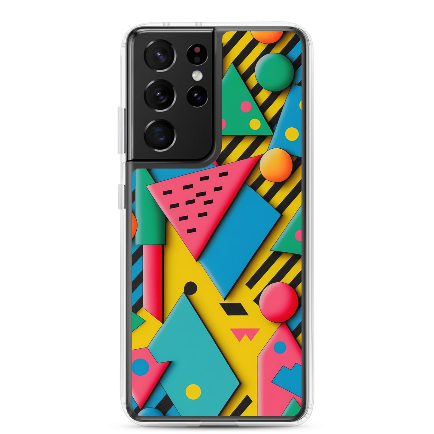 Samsung Case - 80s Dimensional Shapes
