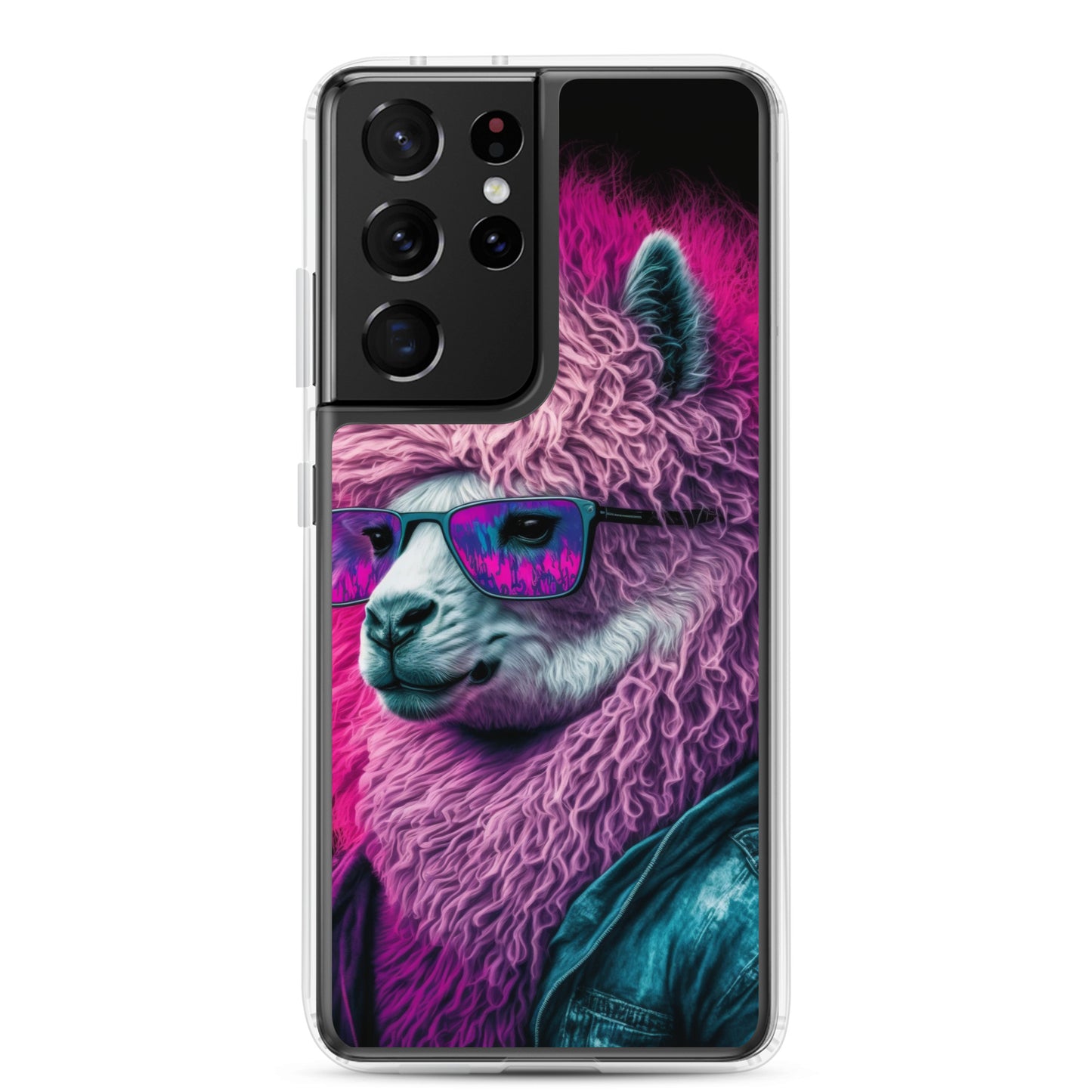 Samsung Case - Synthwave Smooth Llama