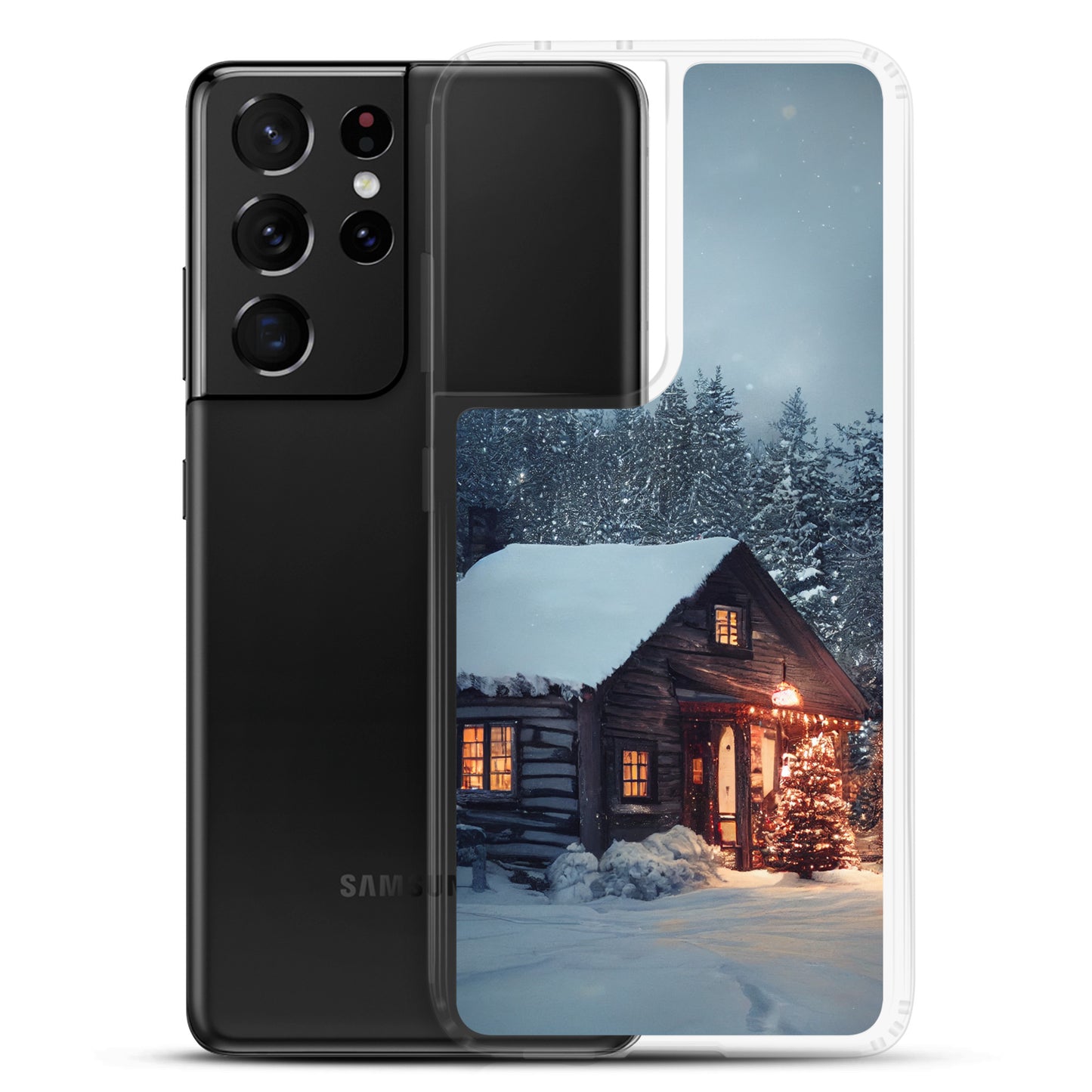 Samsung Case - Christmas Cabin