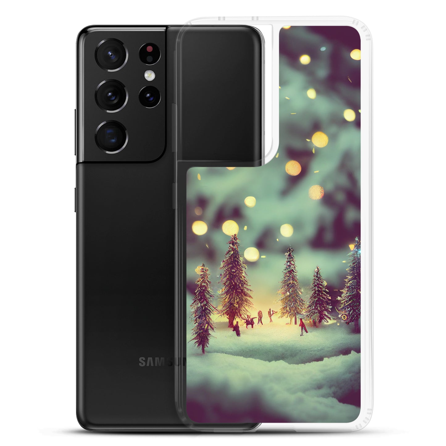 Samsung Case - Miniature Christmas