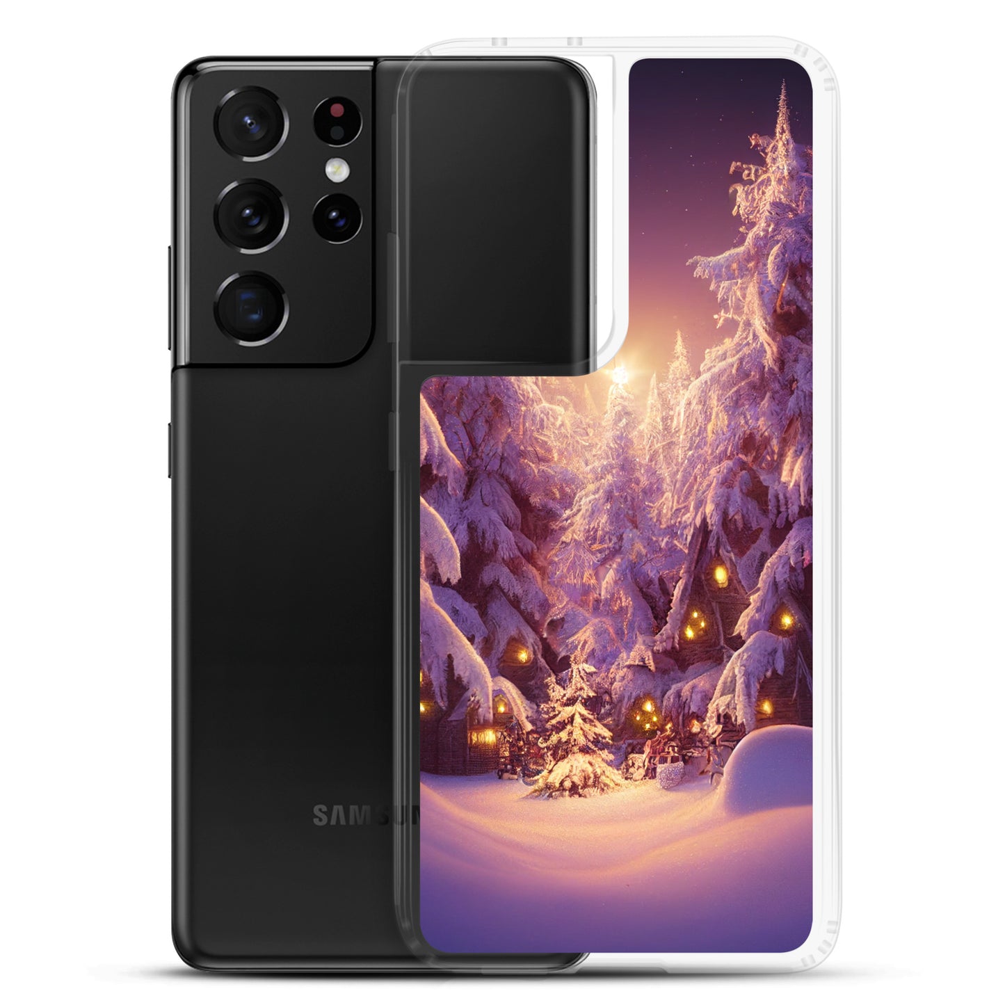 Samsung Case - Christmas Cottages