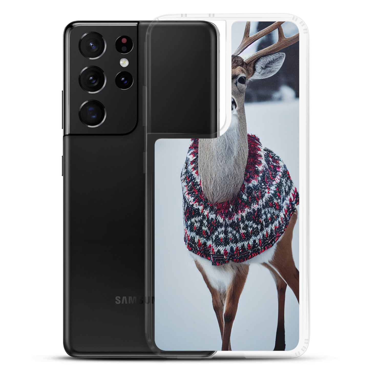 Samsung Case - Christmas Deer Sweater