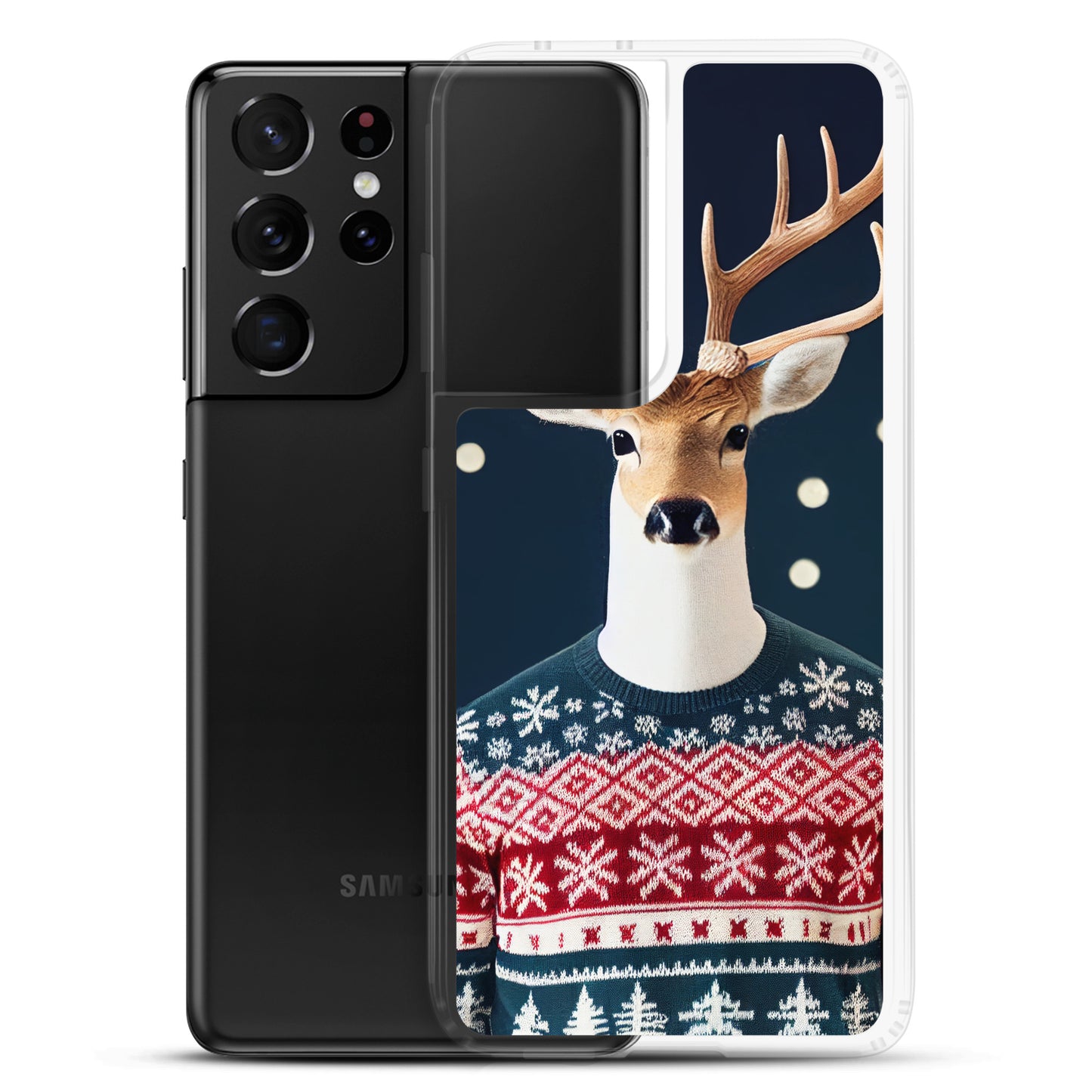 Samsung Case - Deer Christmas Sweater