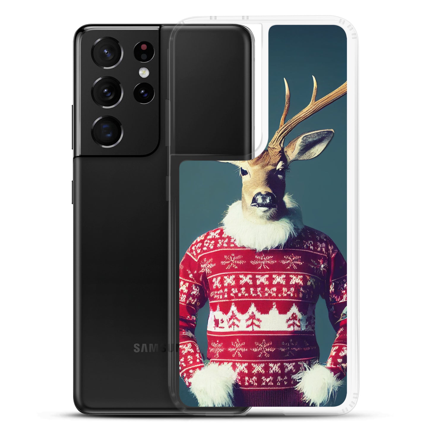 Samsung Case - Deer Christmas Sweater