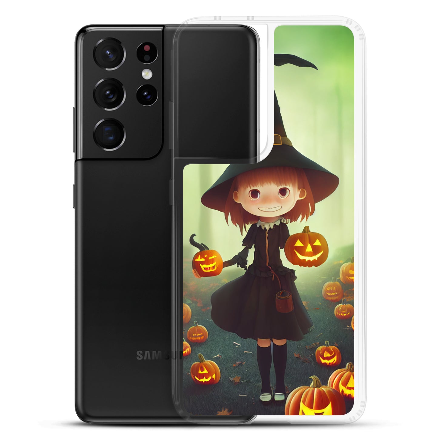 Samsung Case - Cute Anime Halloween Witch