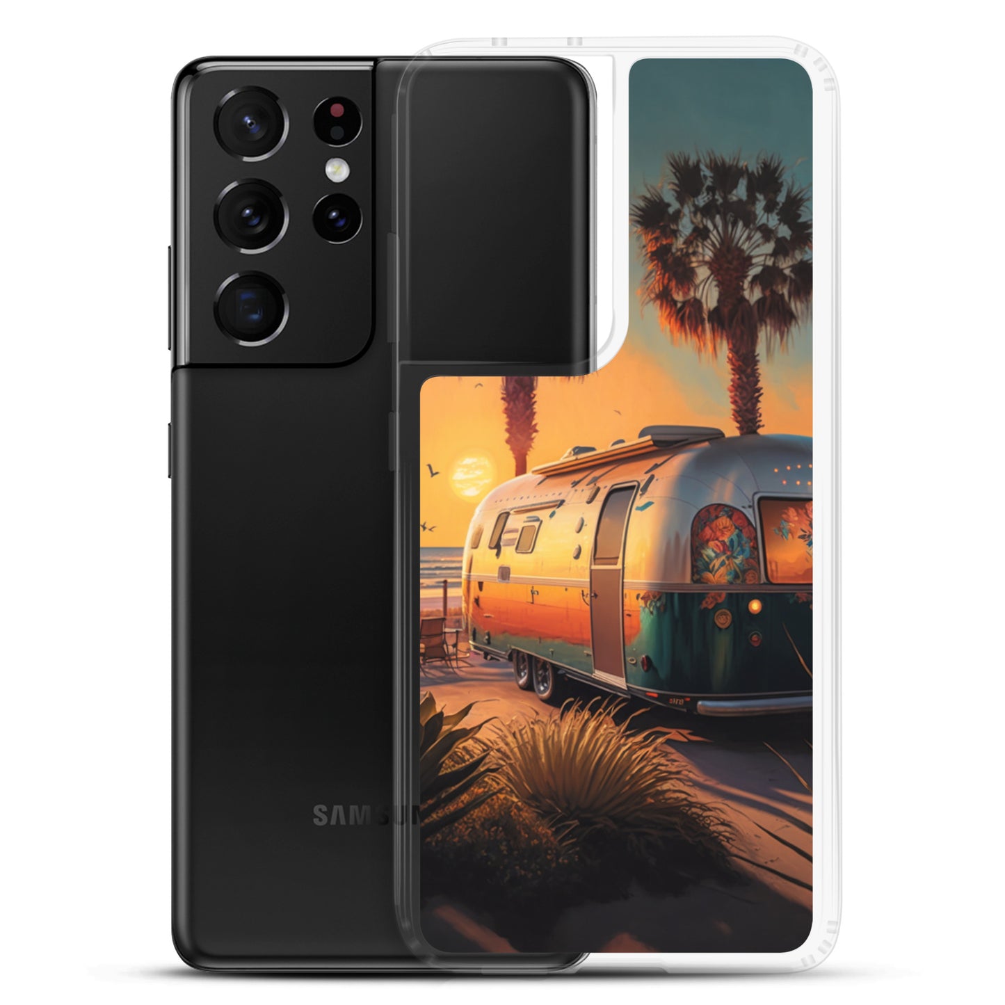 Samsung Case - Sunset Beach Camper
