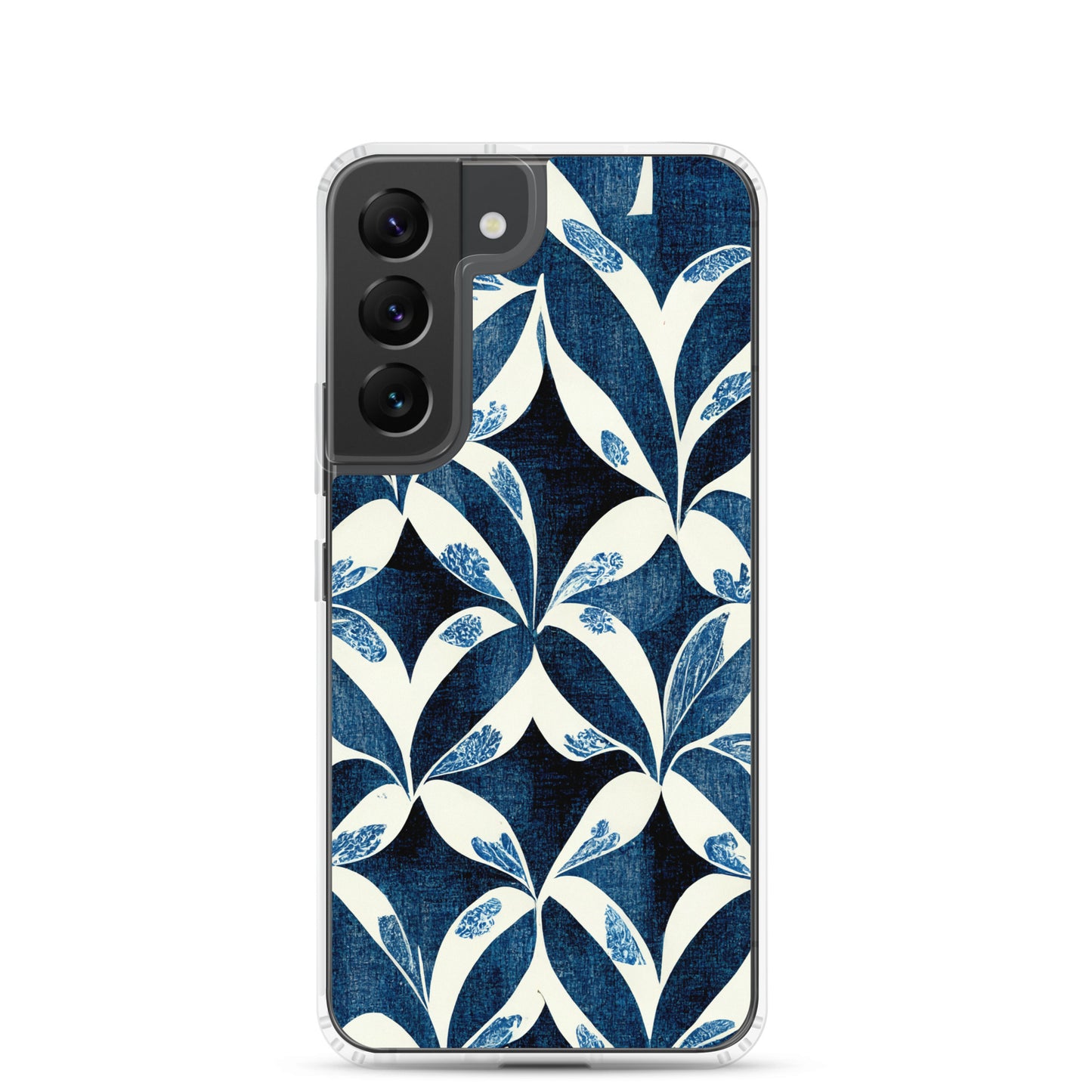 Samsung Case - Blue Leaf