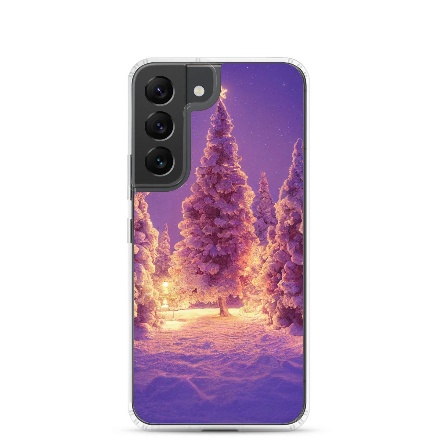 Samsung Case - Snowy Christmas Tree