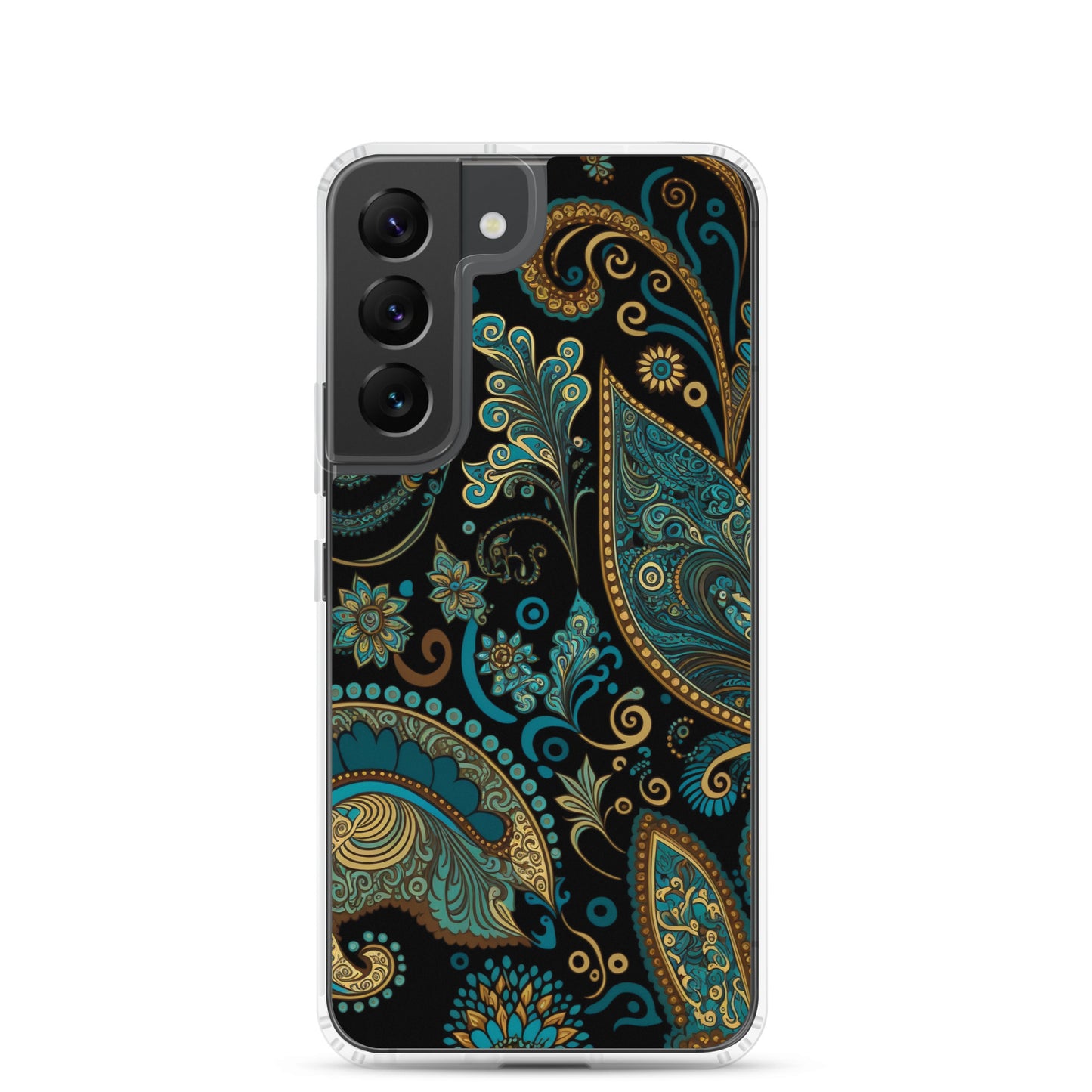 Samsung Case - Turquoise Paisley