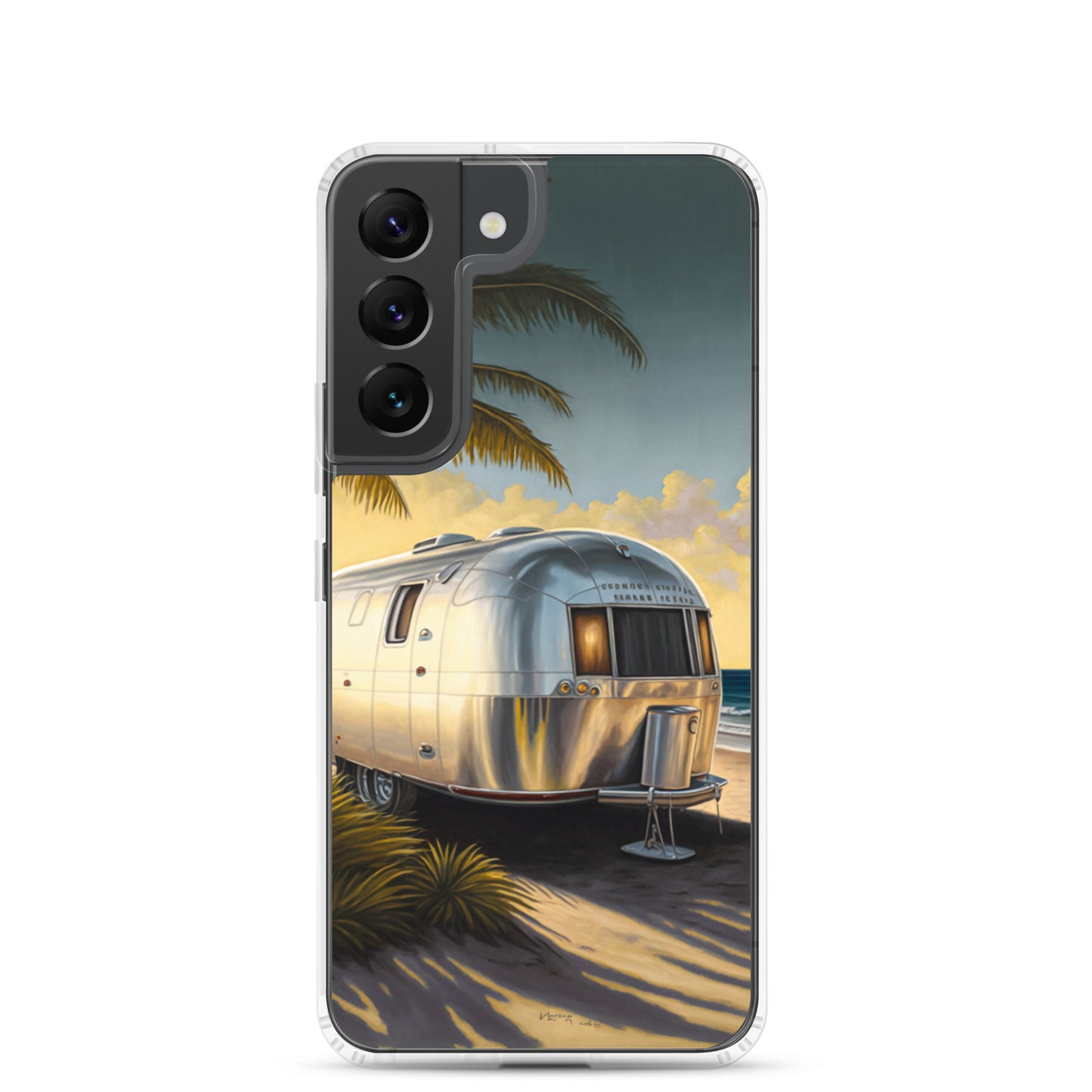 Samsung Case - Chrome Beach Camper
