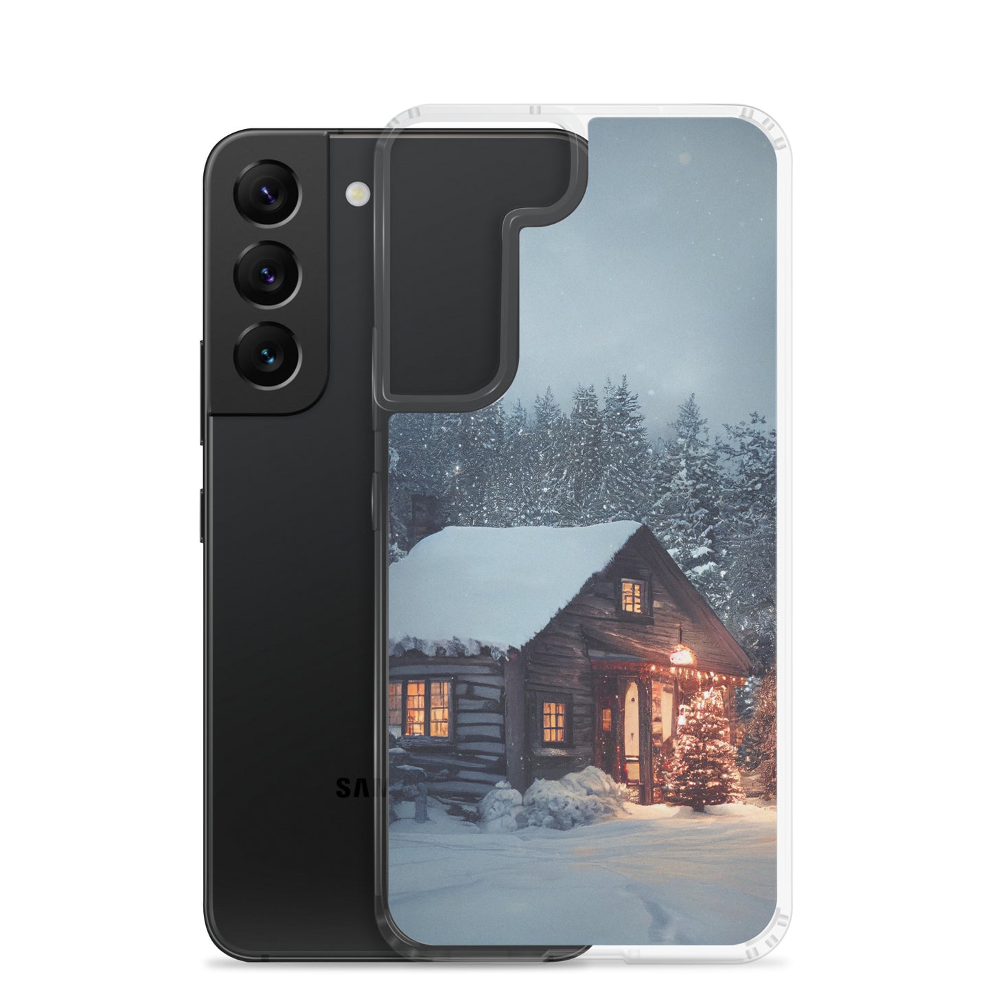 Samsung Case - Christmas Cabin