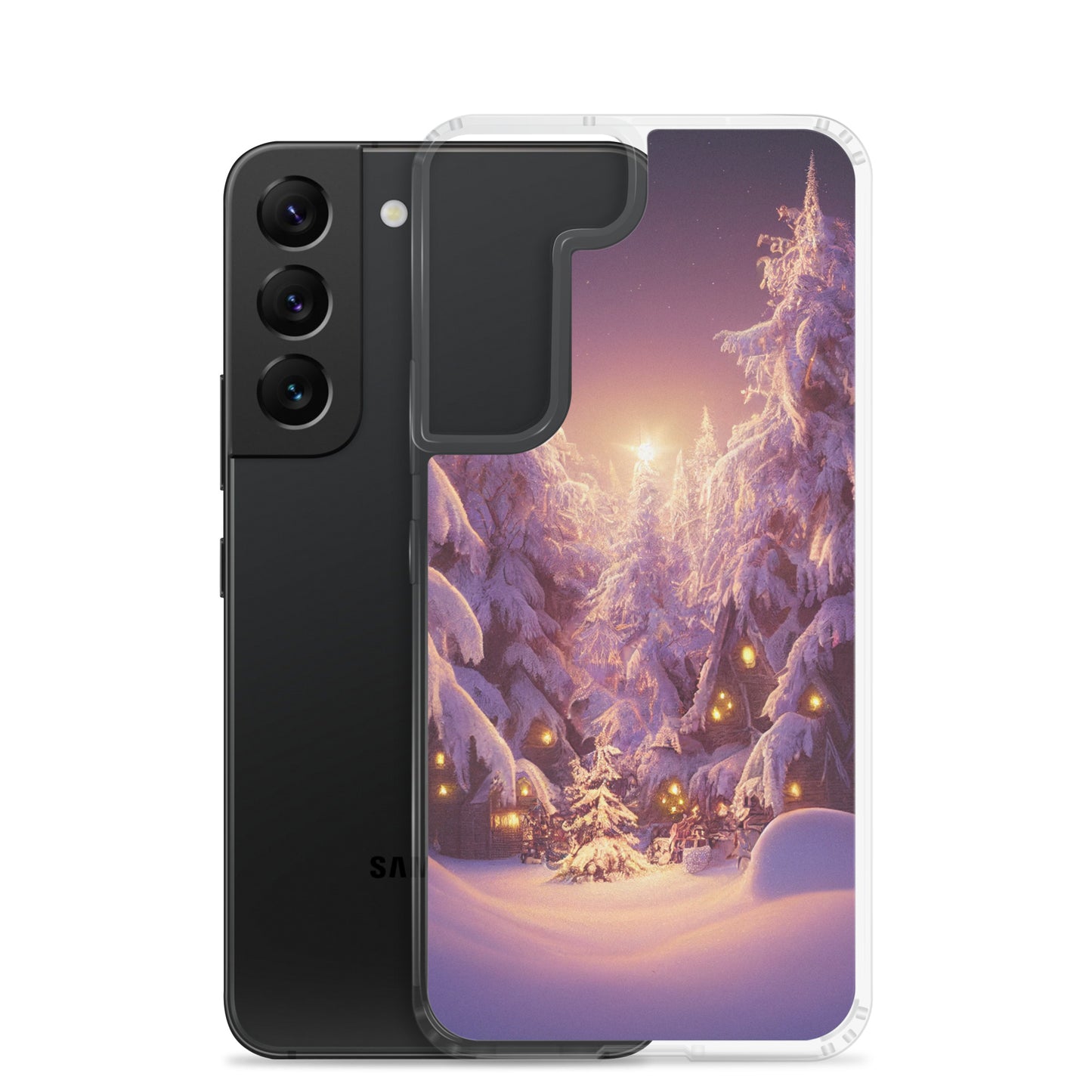 Samsung Case - Christmas Cottages