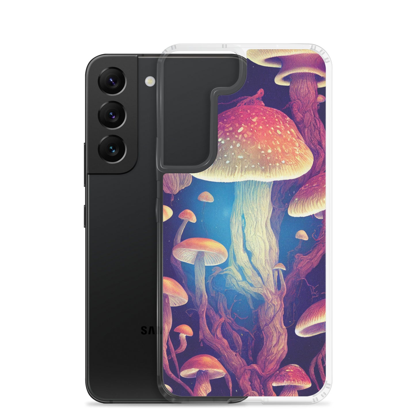 Samsung Phone Case - Mushrooms in Space