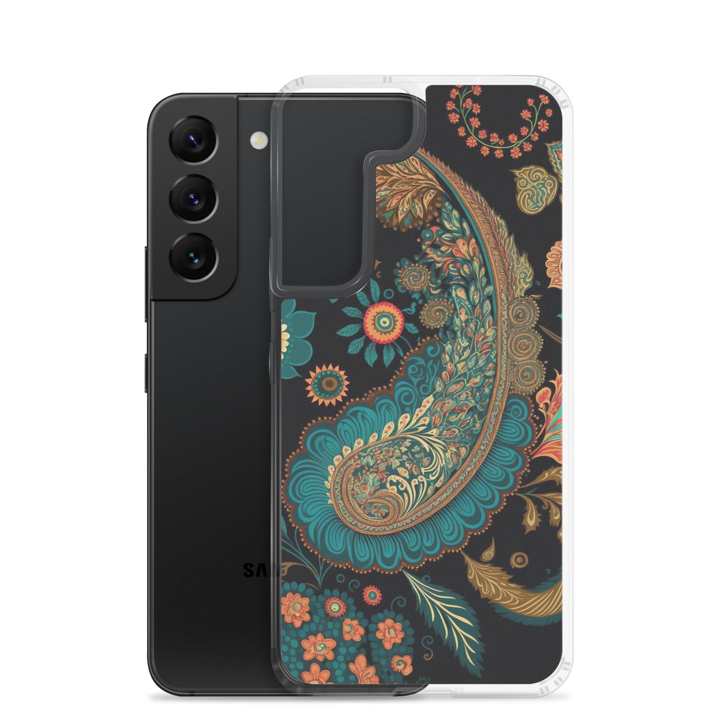 Samsung Case - Paisley Feather