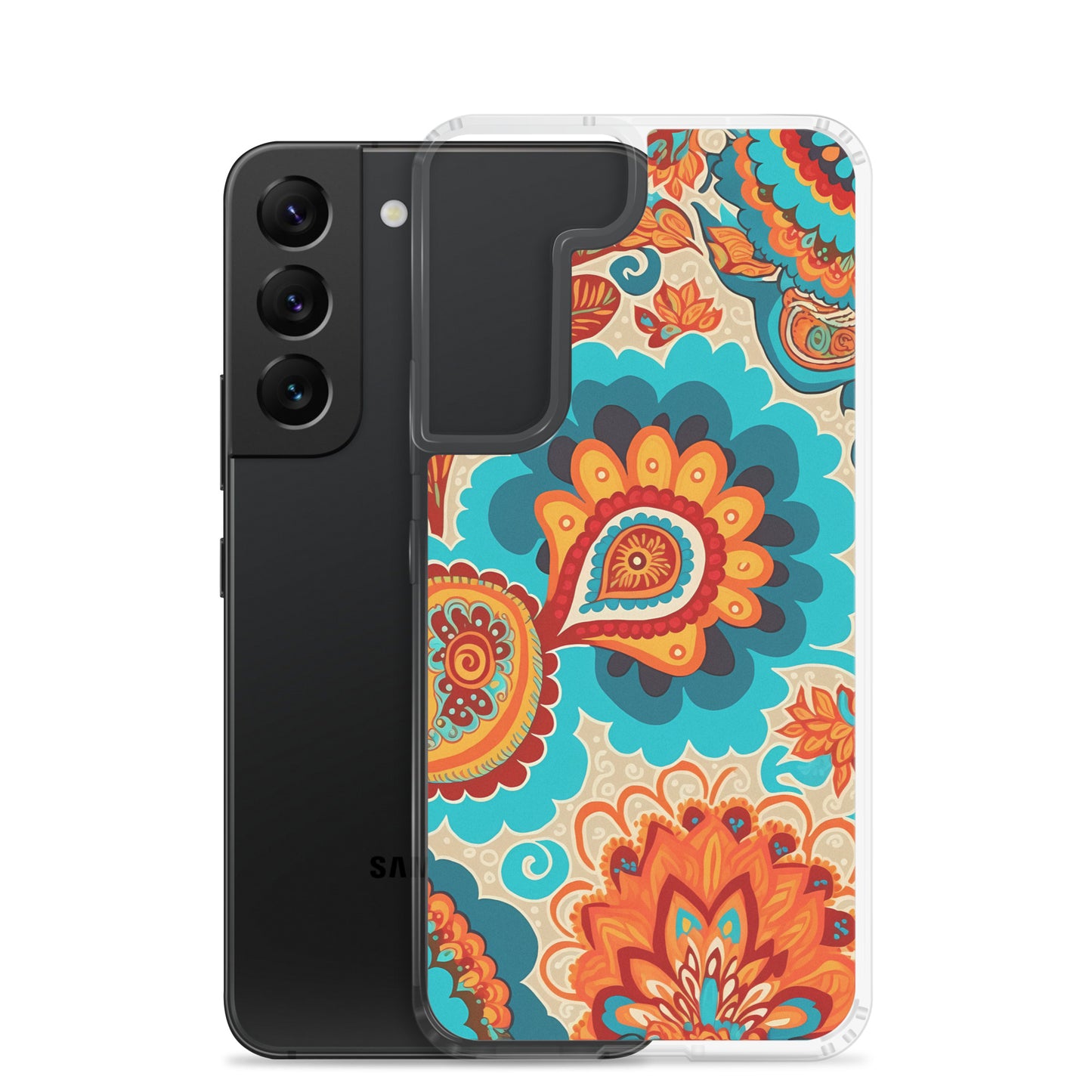 Samsung Case - Burst of Paisley